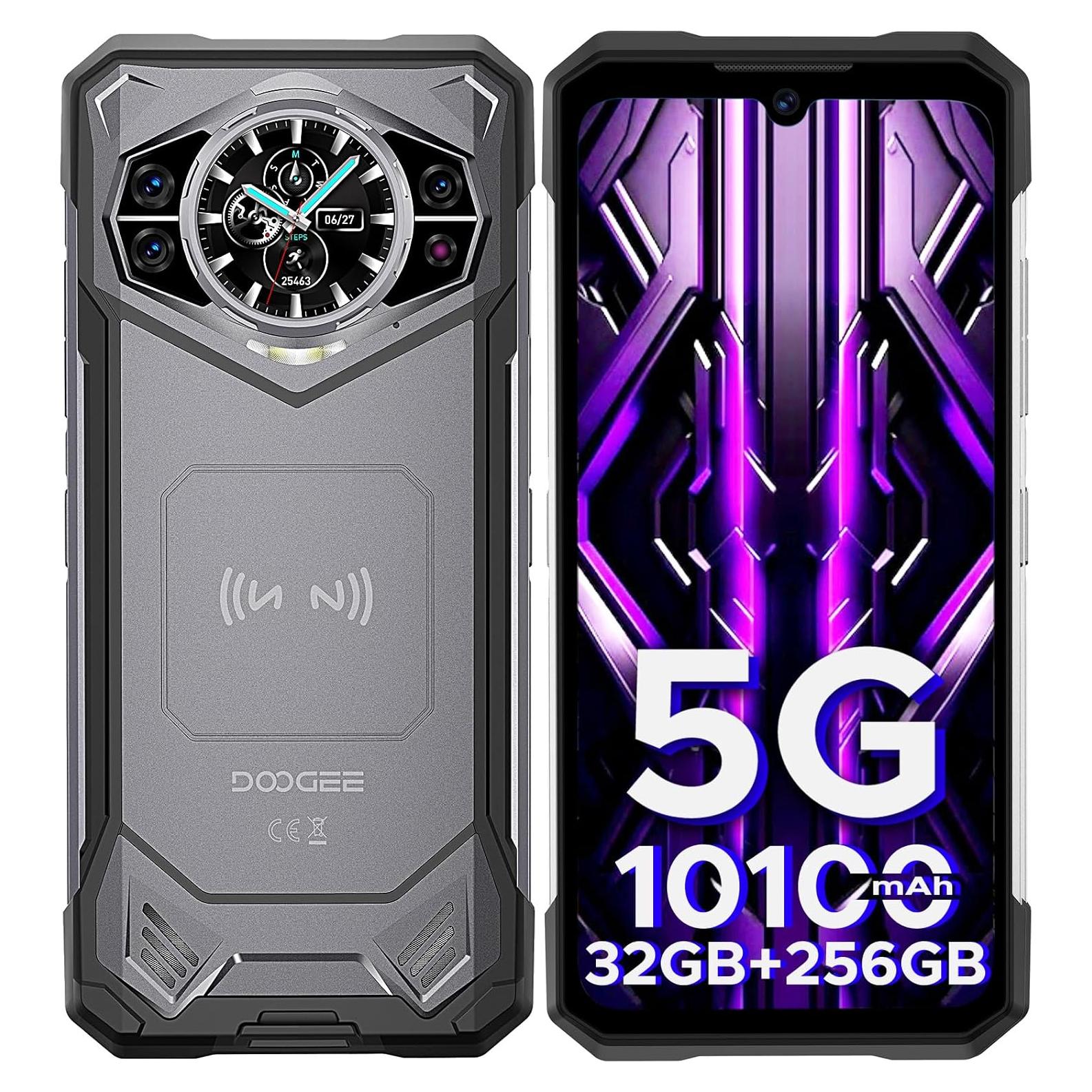 DOOGEE S200 Teléfono Resistente 5G 256GB/32GB AMOLED 6.72"