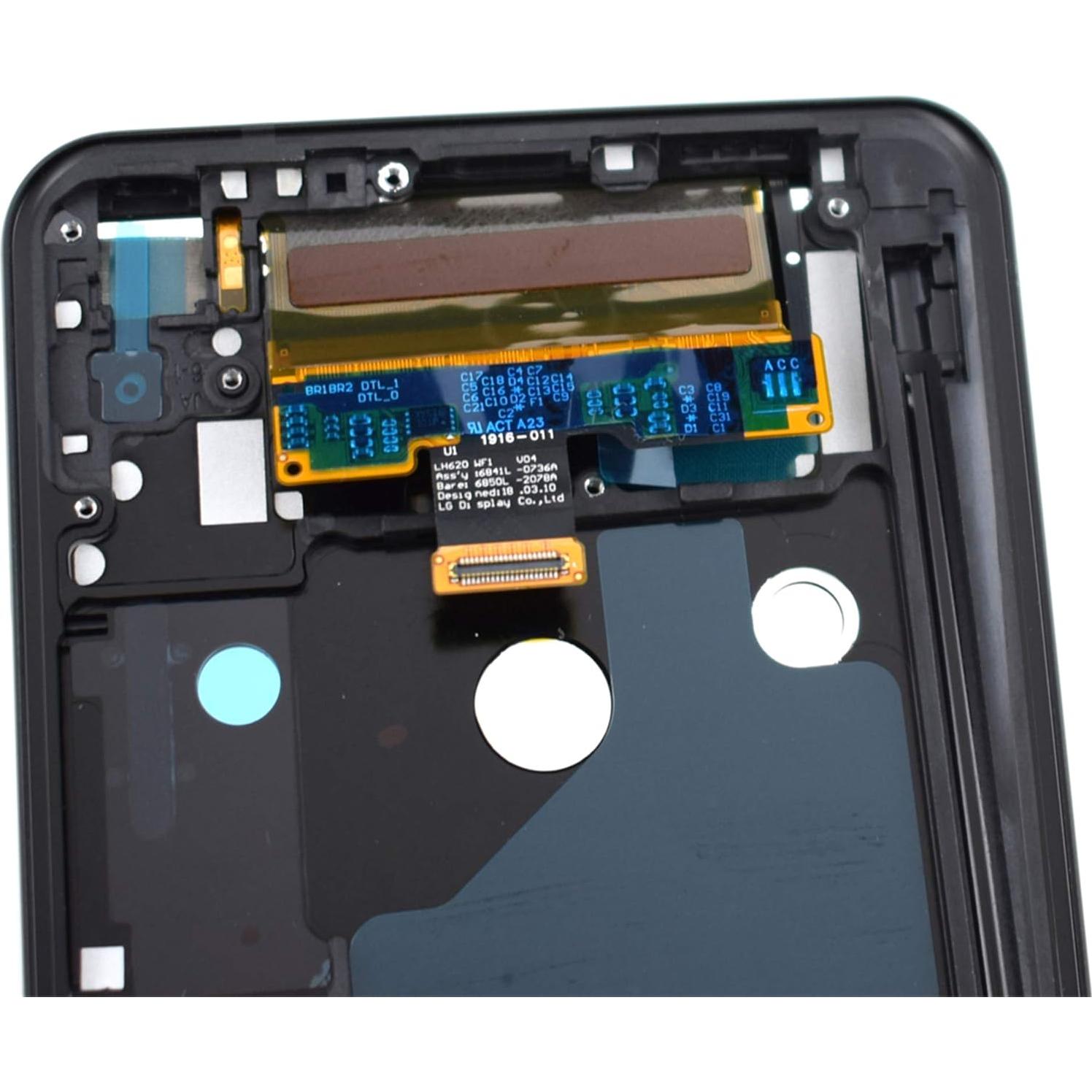 Pantalla Reemplazo LCD Touch con Marco para LG Stylo 5 Negro