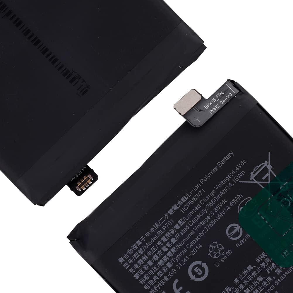 Batería de Reemplazo BLP701 para Oppo Reno PCAM00, PCAT00