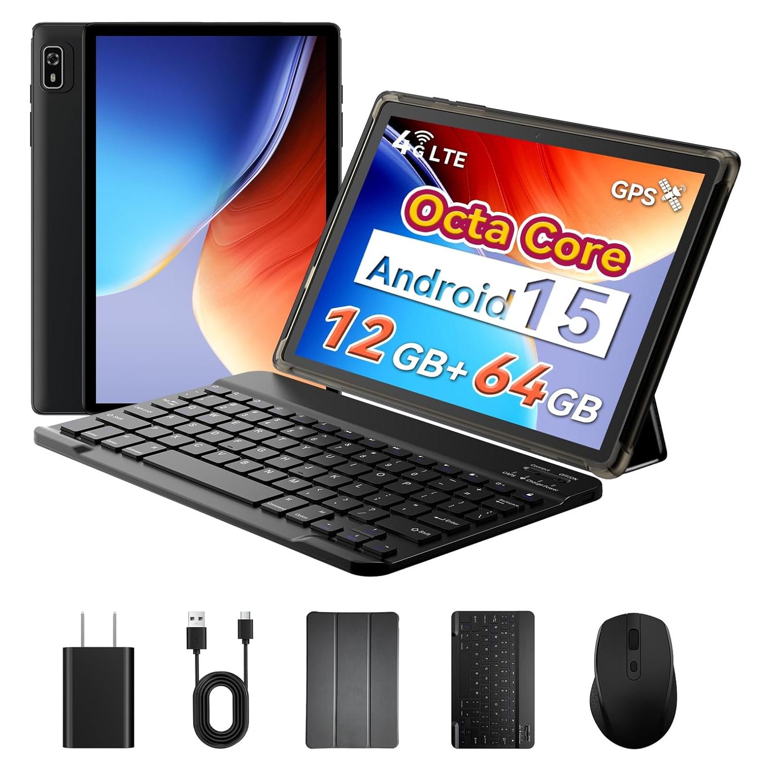 Tableta Android 10.1" Topsand G12PRO-B 4G LTE 12GB RAM 64GB