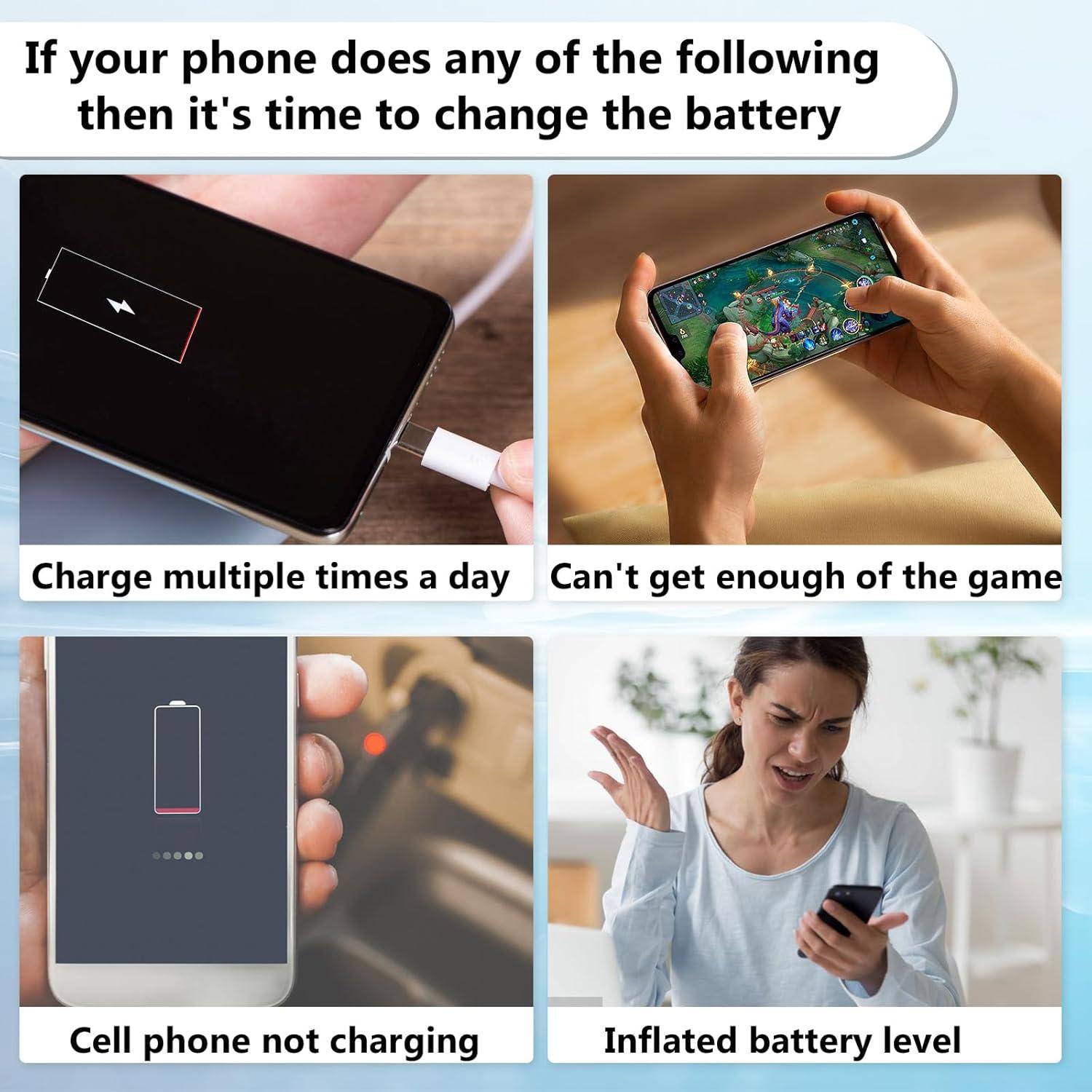 Batería de Reemplazo para Google Pixel 4A TQTHL con Herramientas