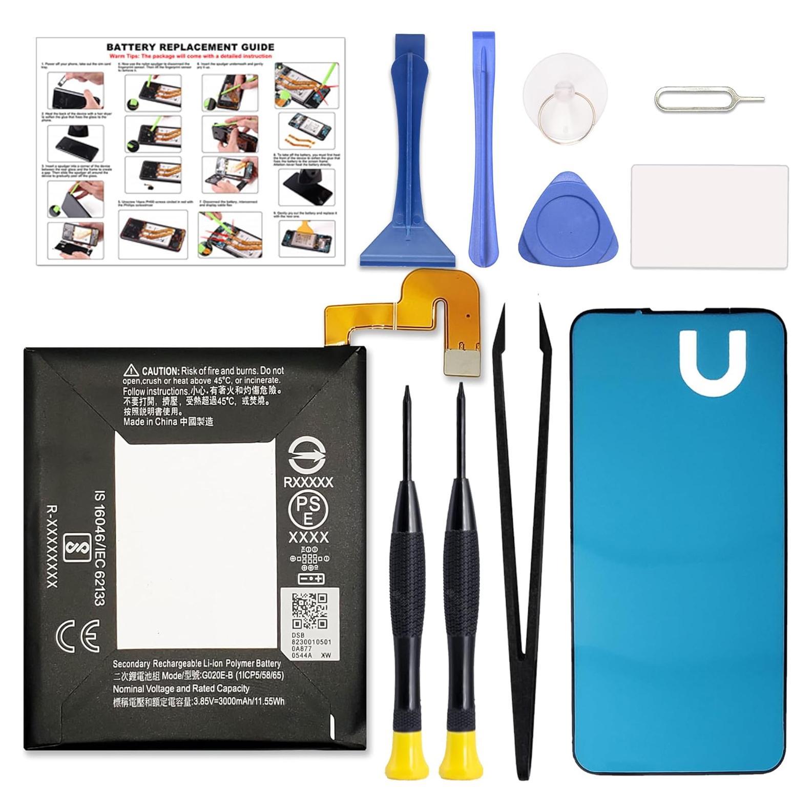 Batería de Reemplazo FUSION VERDE para Google Pixel 3A