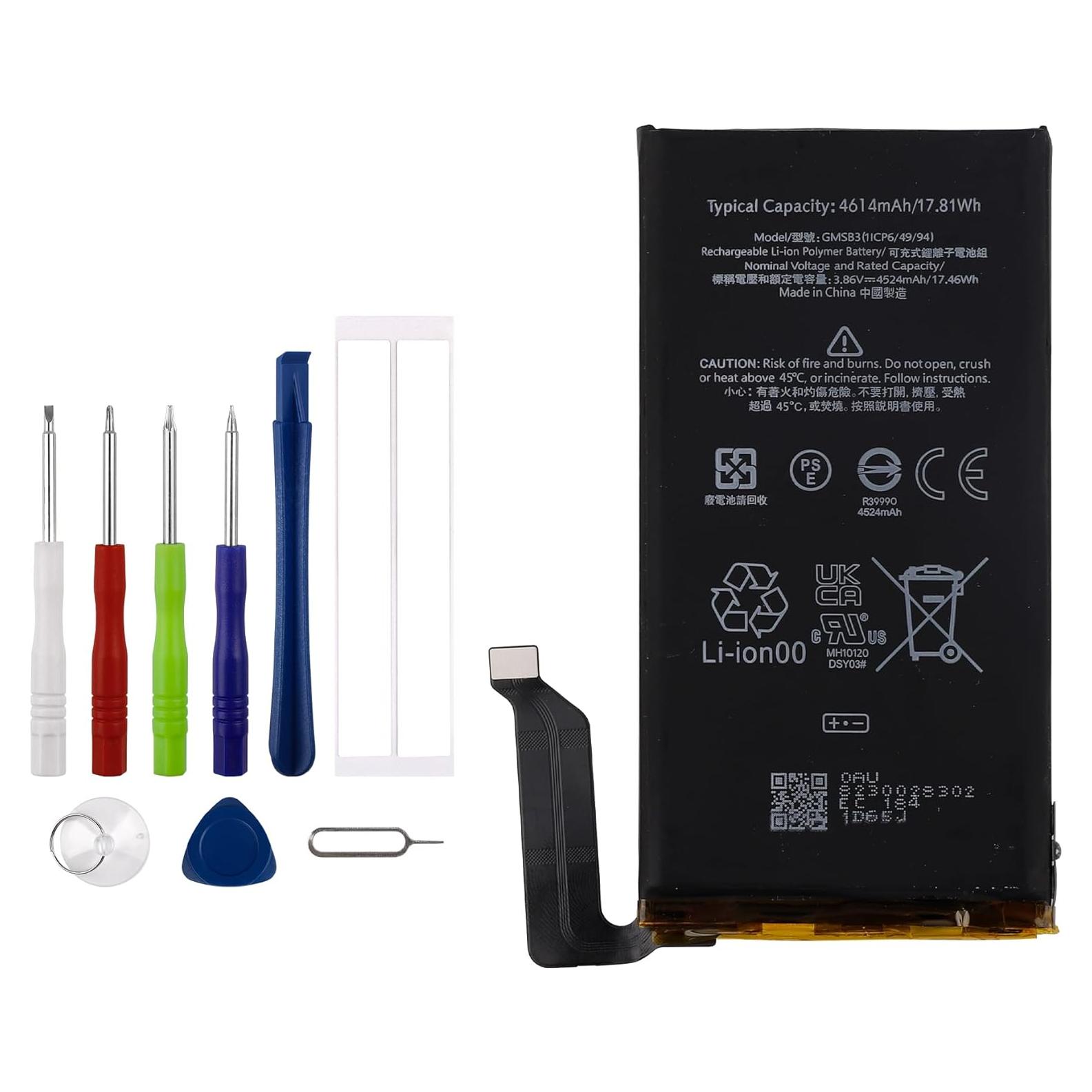 Batería de Reemplazo GMSB3 para Google Pixel 6 4270mAh