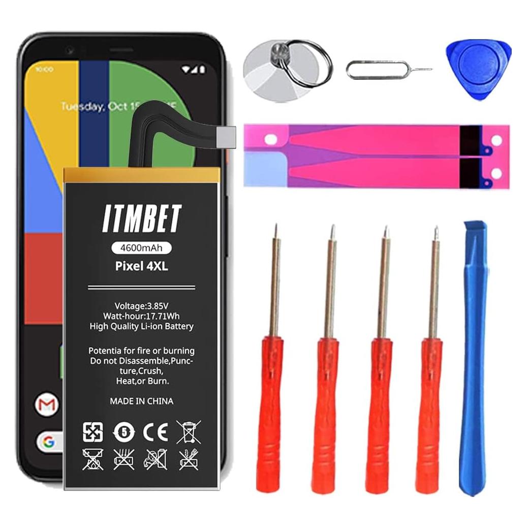 Batería de Reemplazo 4600mAh para Google Pixel 4 XL