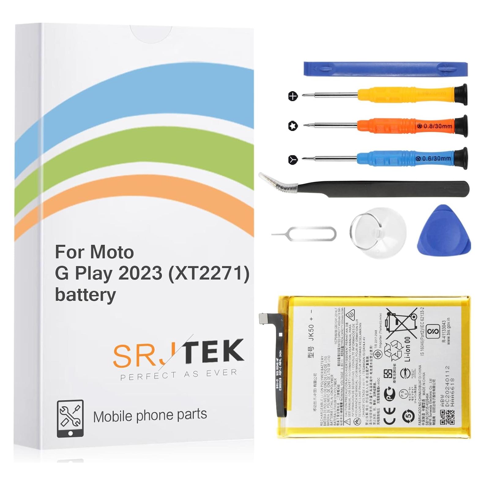 Batería de Reemplazo OEM THIRDPOLE JK50 4850mAh para Motorola