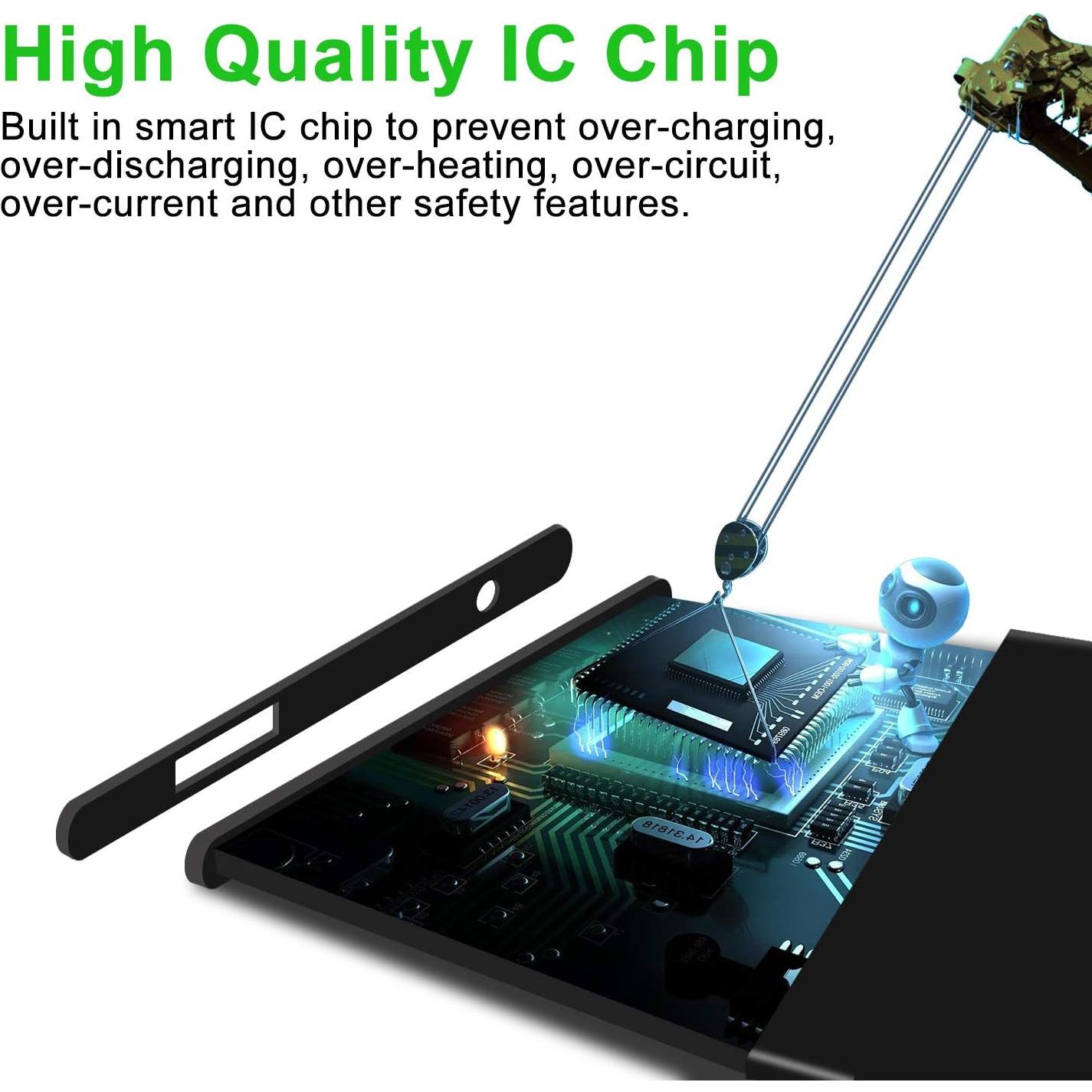 Batería de Reemplazo WUHAO HE50 para E5 Plus XT1924-7