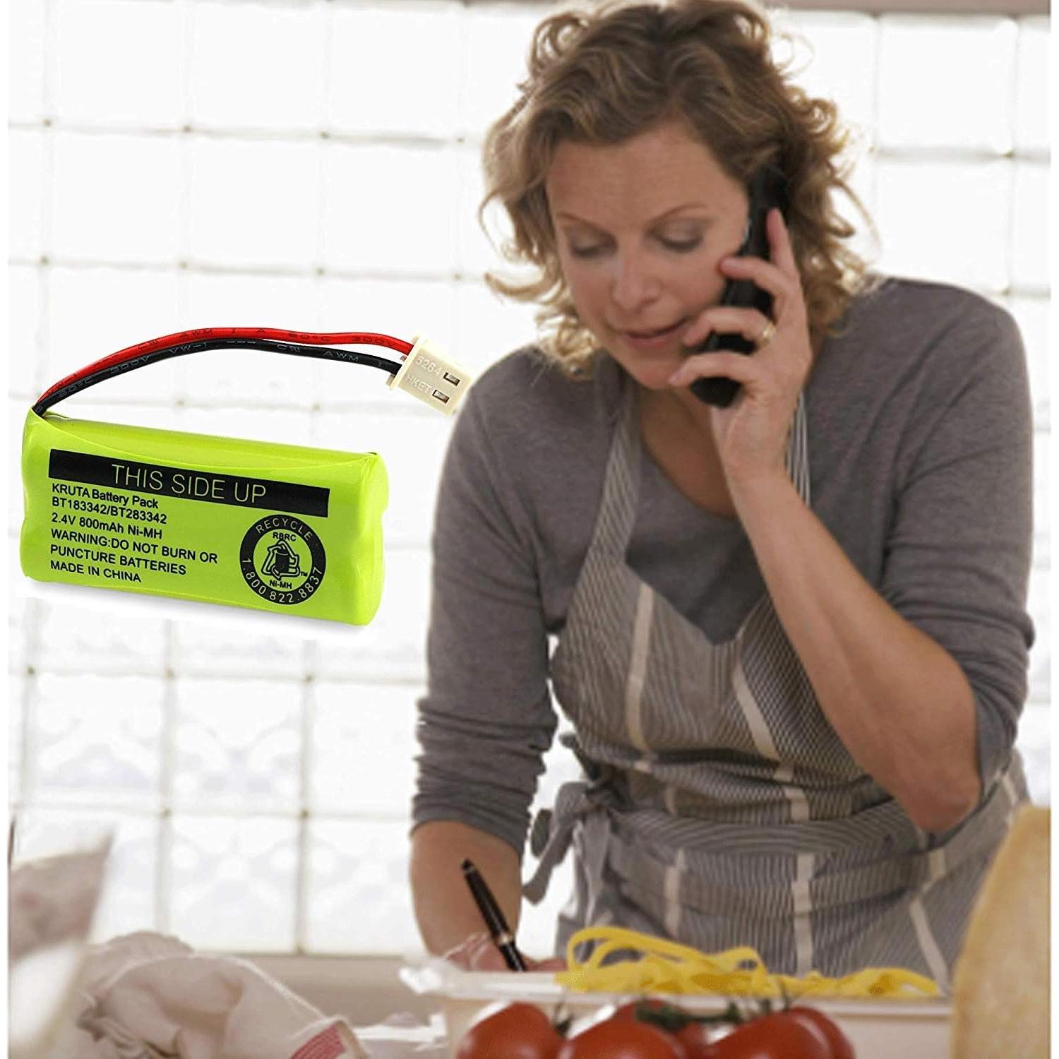 Batería Kruta BT183342 800mAh Compatible Teléfonos Inalámbricos