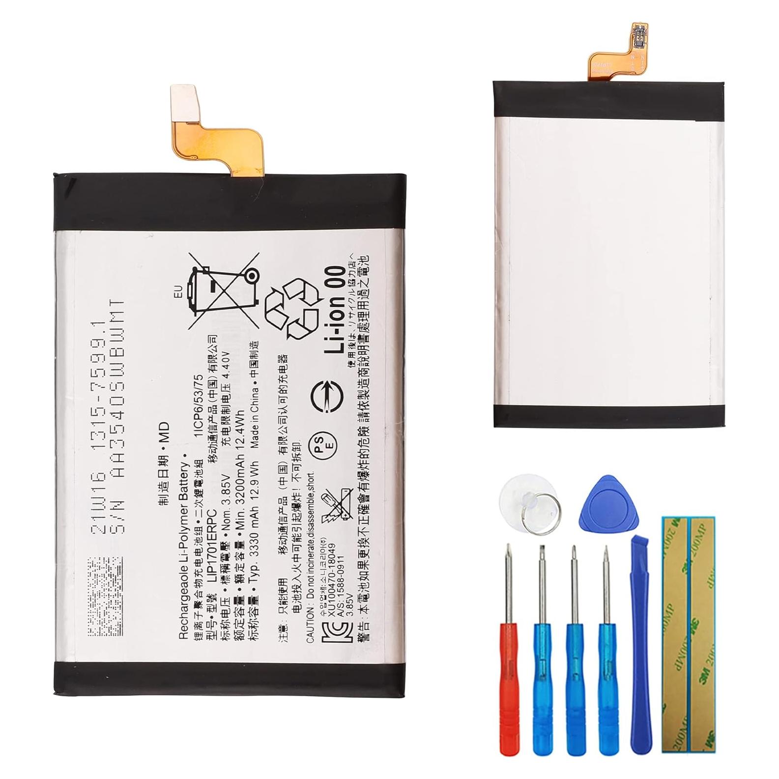 Batería de Reemplazo LIP1701ERPC para Sony Xperia 1 3300mAh