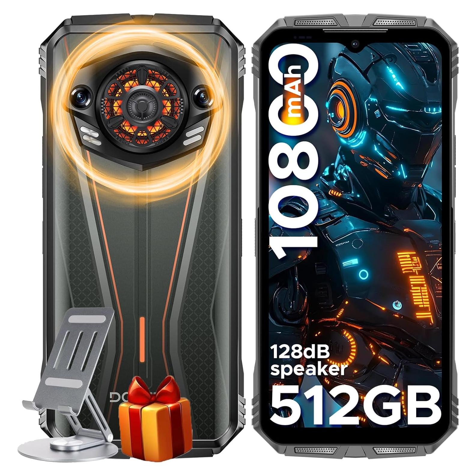 DOOGEE S Punk Pro 2025 Teléfono Resistente 20GB 512GB 128dB