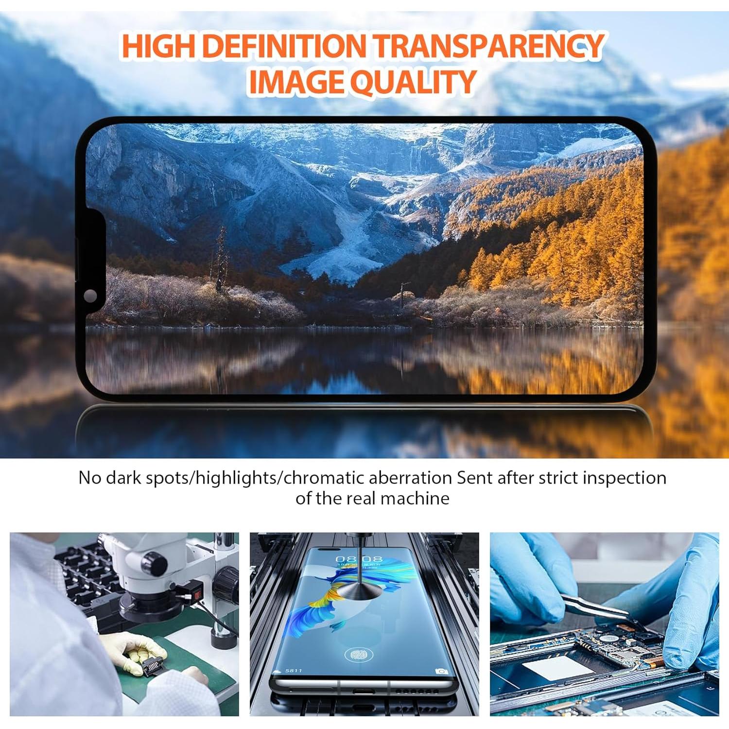 Pantalla LCD Reemplazo para iPhone 14 Plus Arbilato 3D Táctil