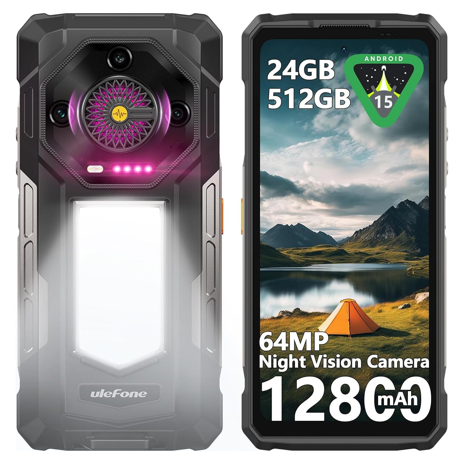 Ulefone Armor 30 4G Teléfono Resistente 12800mAh 24GB+512GB