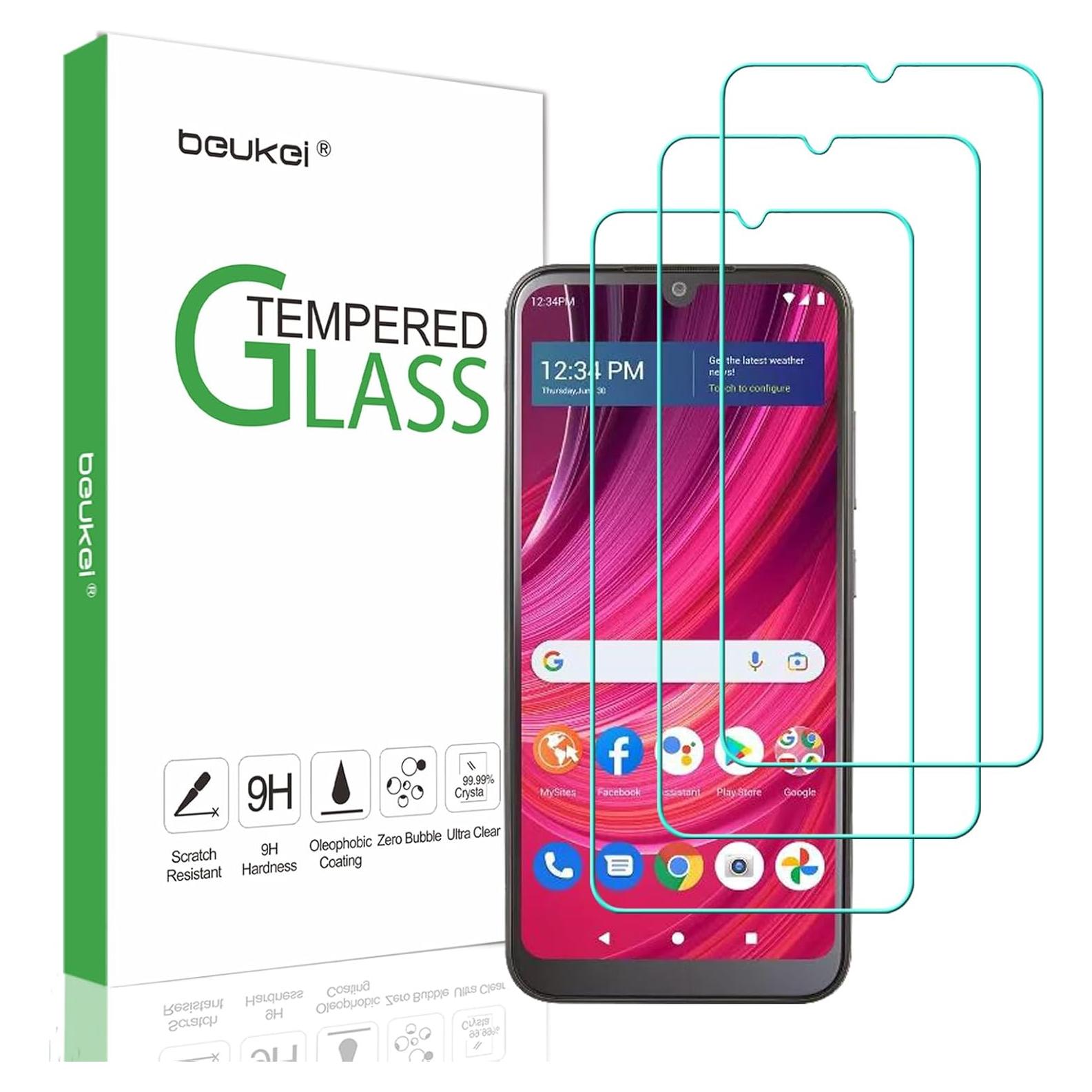 Protector de Pantalla Vidrio Templado Beukei para BLU View 4