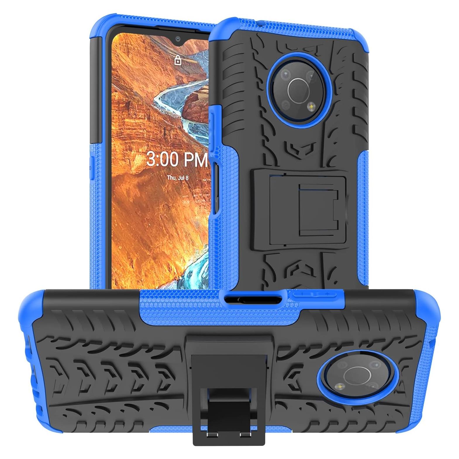 Funda Protectora Osophter para Nokia G300 con Soporte Azul