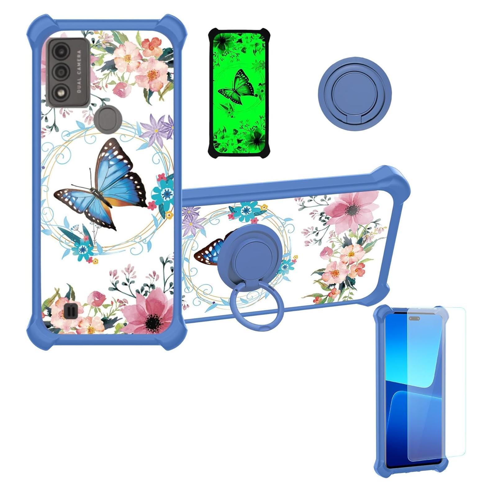 Funda Wiko Voix YGL-LHD con Soporte 360° y Efecto Luminiscente