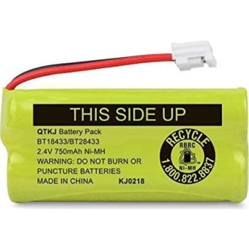Baterías de teléfono inalámbrico QTKJ BT18433 4-Pack 750mAh