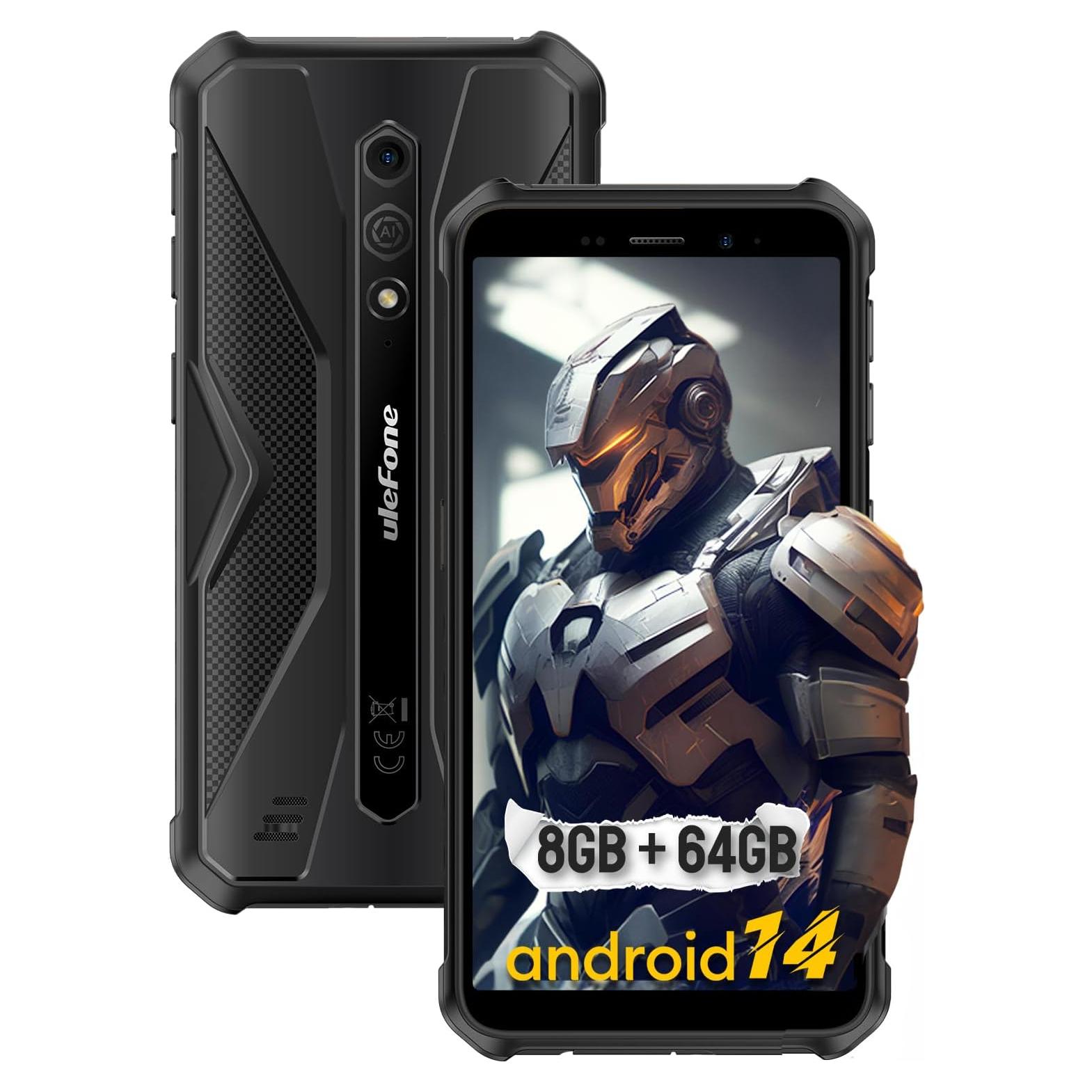 Ulefone Armor X12 Pro Teléfono Resistente 8GB/64GB Negro