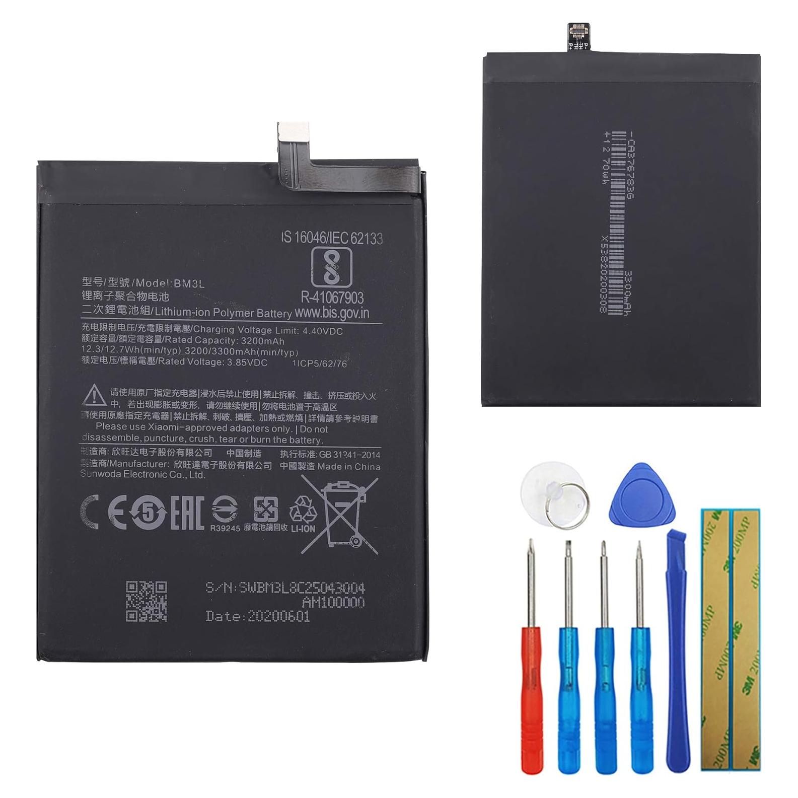 Batería de Reemplazo BM3L Xiaomi 9 MI9 M9 3300mAh
