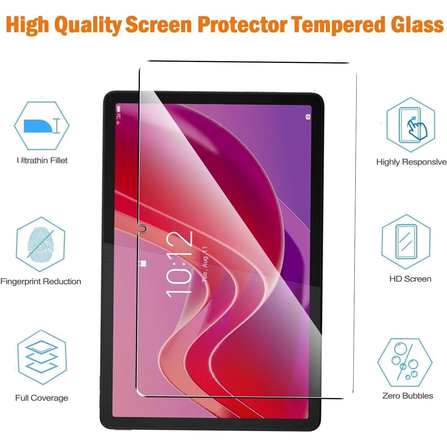 Protector de Pantalla Vidrio Templado Gjinniuk para Lenovo Tab M11 2024