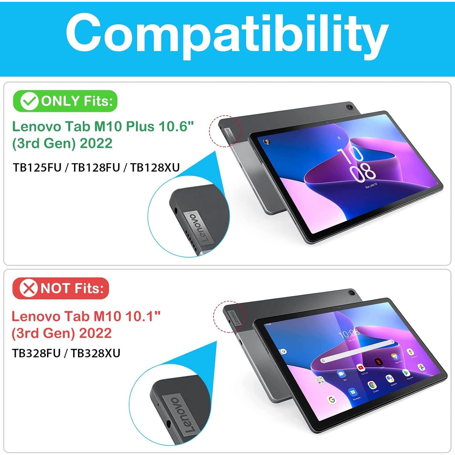 Protector de Pantalla ProCase para Lenovo Tab M10 Plus 10.6"