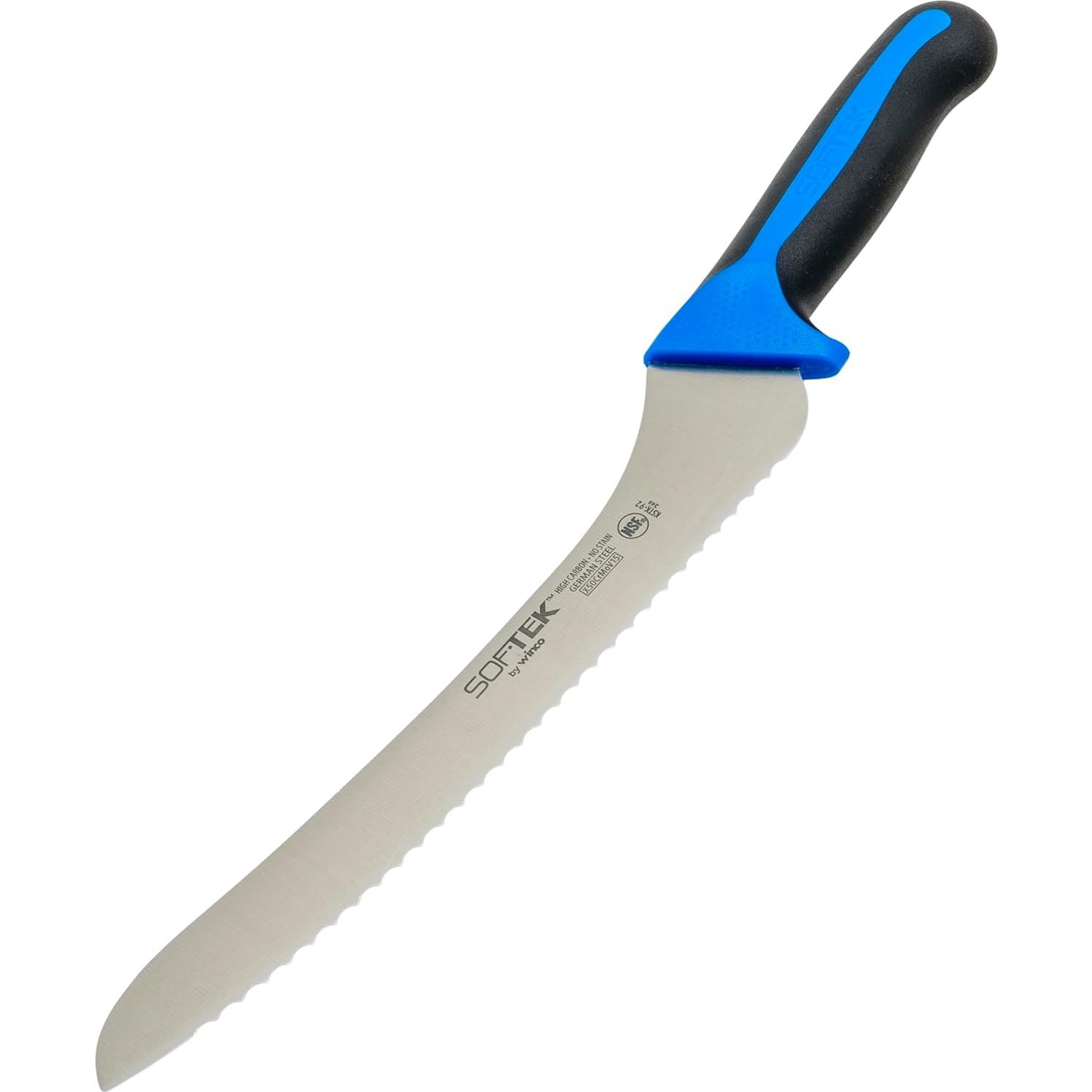Cuchillo de Utilidad/Pan Winco Sof-Tek 22.86 cm Antideslizante