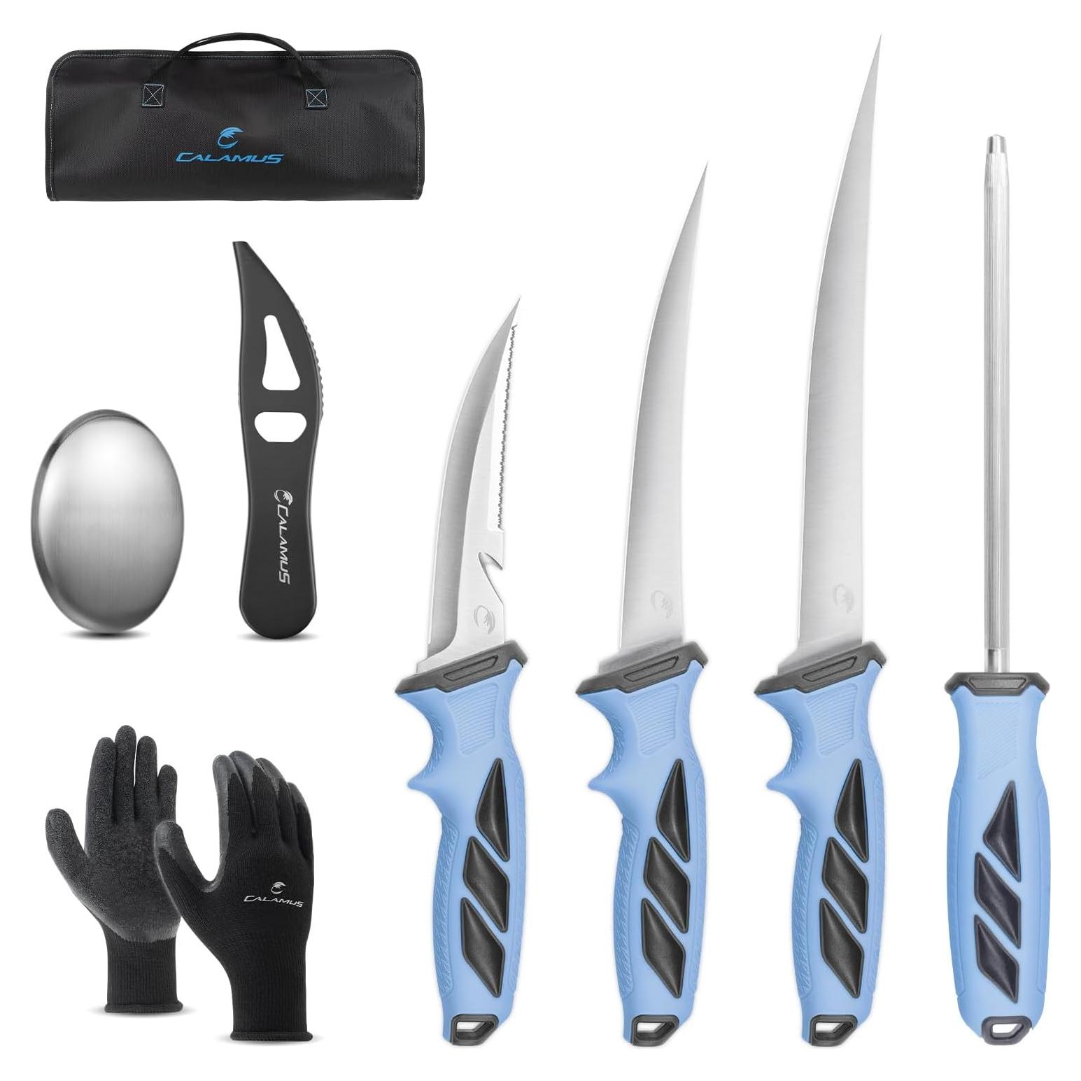 Kit Combo de Cuchillos de Filete Calamus SwiftGlide 7" y 9"