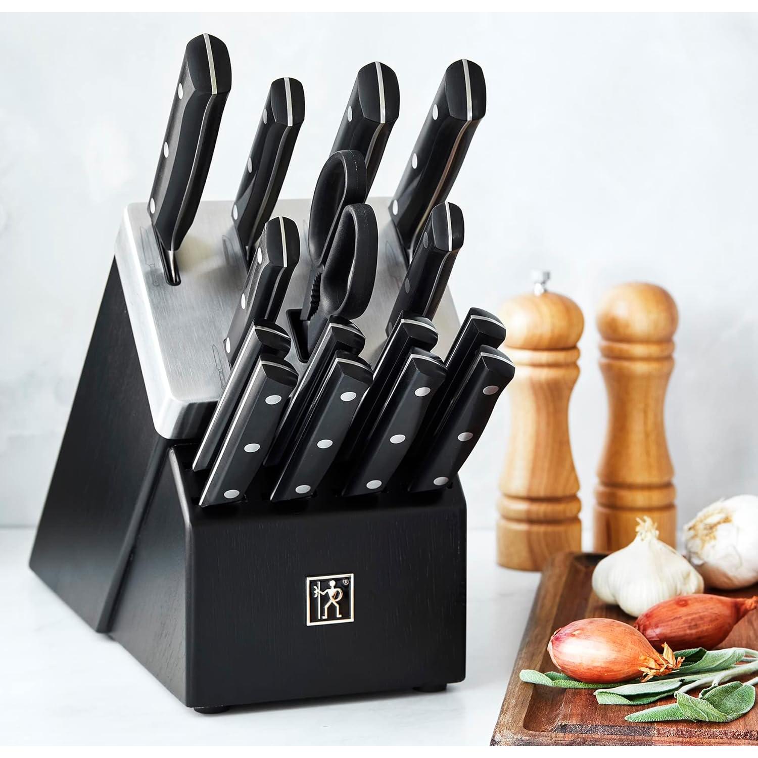 Set de Cuchillos HENCKELS Solución 16 Piezas con Bloque