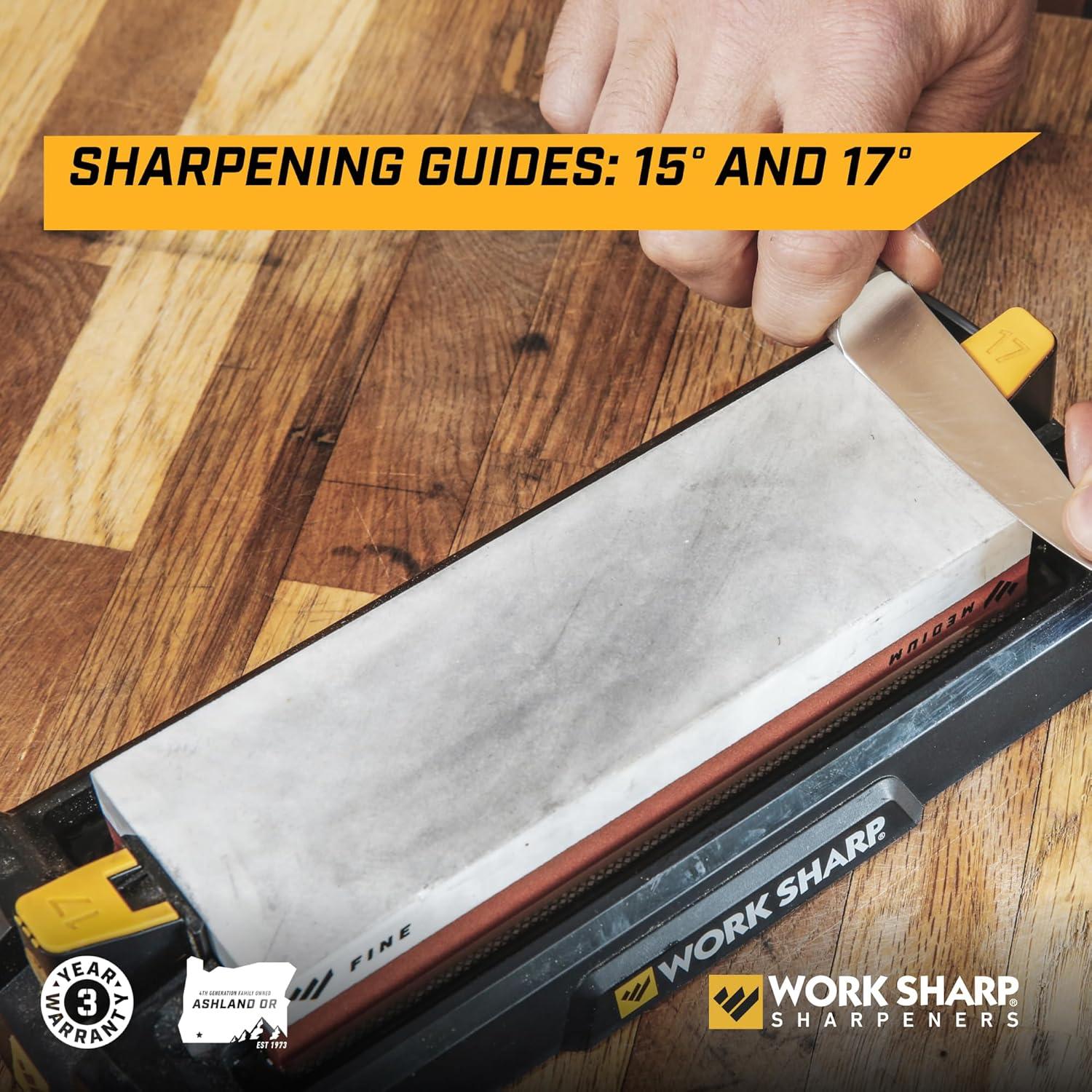 Afilador de Cuchillos Work Sharp WSBCHWHT - Piedra 1000/6000