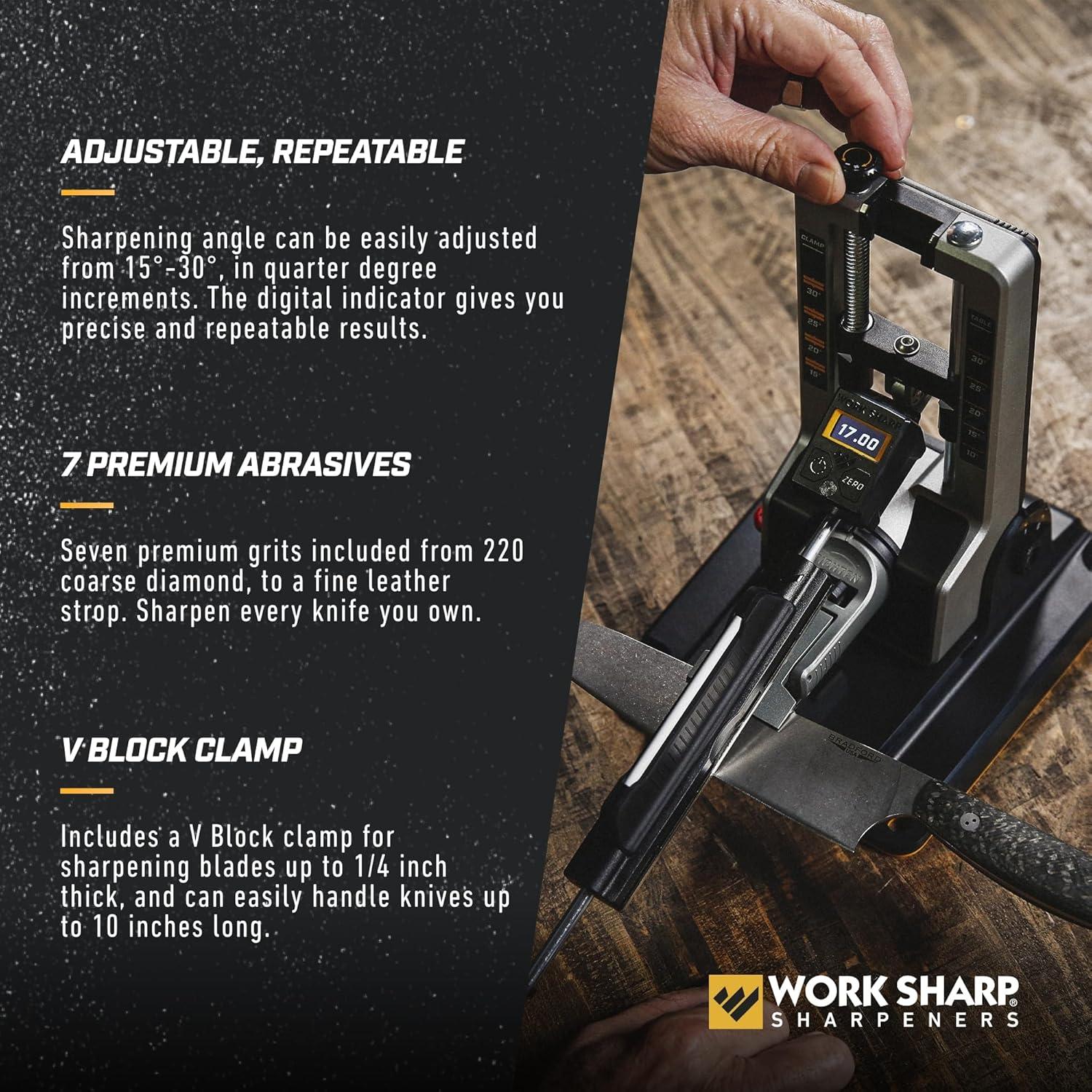 Afilador de cuchillos Work Sharp Precision Ajuste Profesional