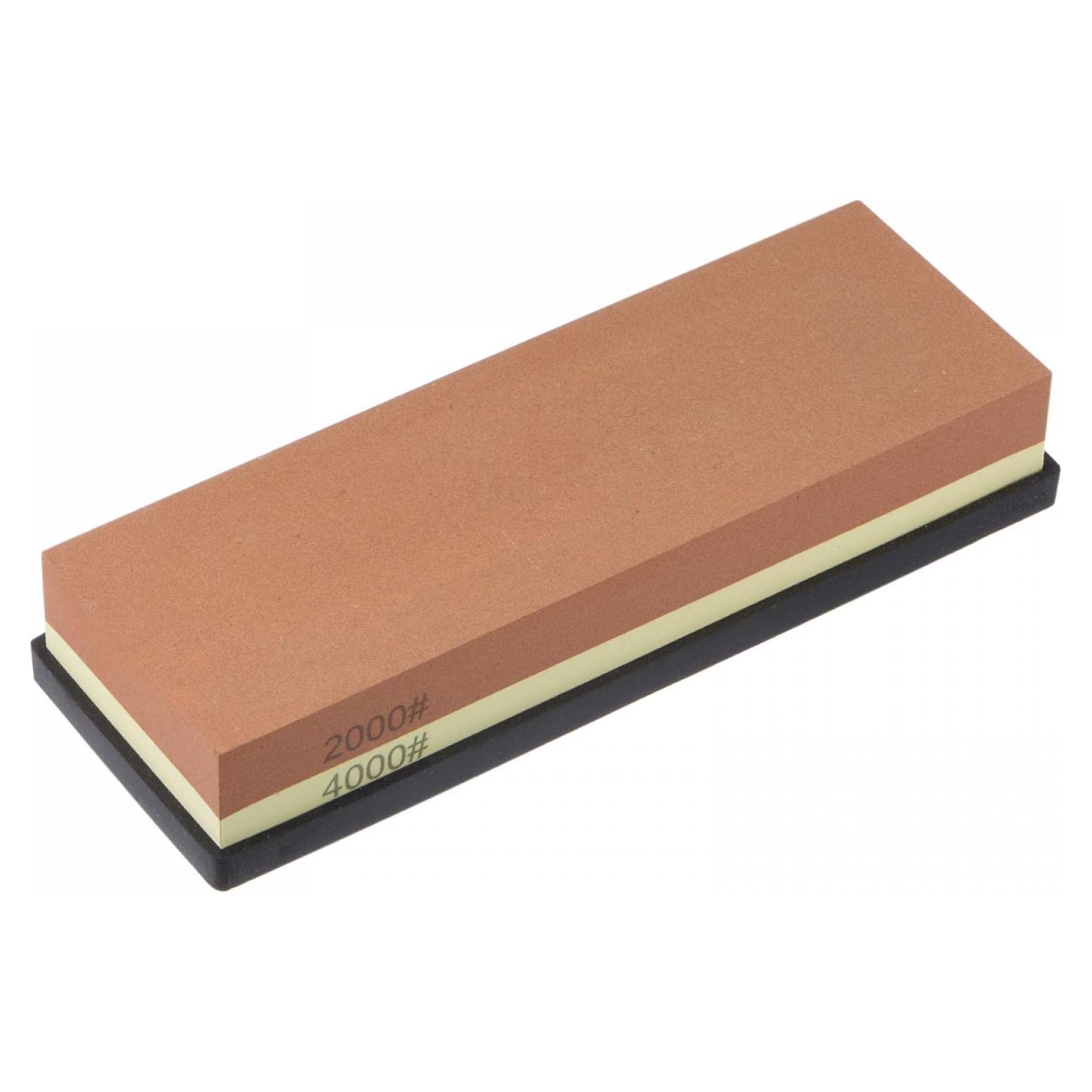 Piedra de Afilado Doble Cara 2000/4000 uxcell 180x60x29mm