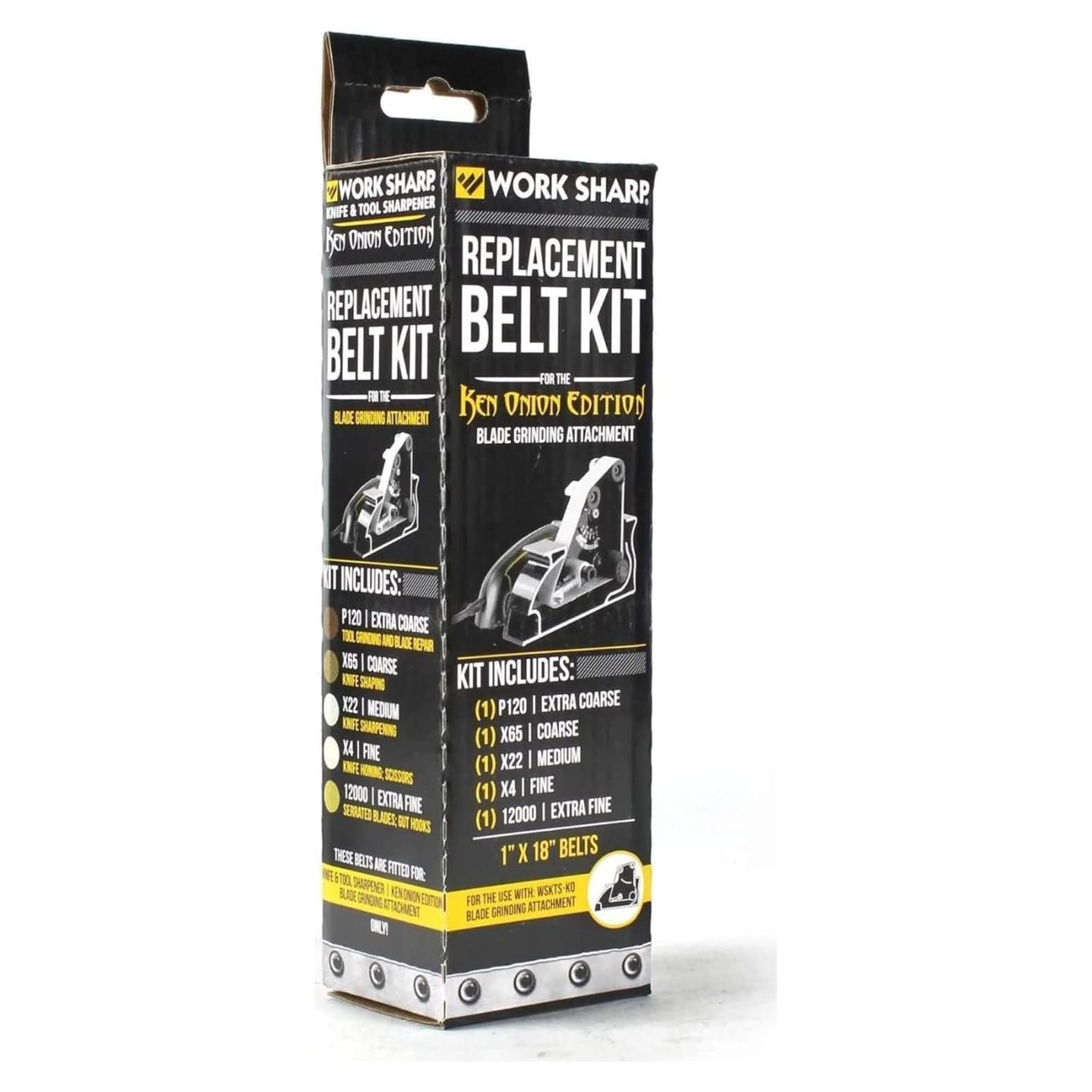 Kit de Cinta de Reemplazo Work Sharp WSSAKO81115 para Amoladora de Cuchillas
