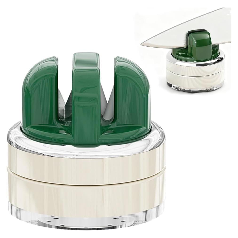 Afilador de cuchillos Vantico multiángulo con ventosa