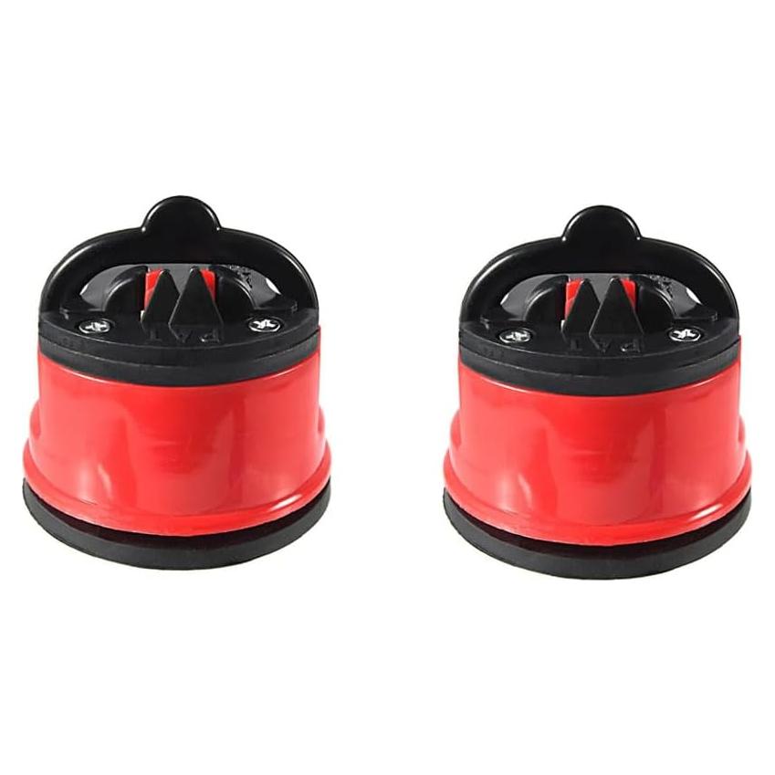 Afiladores de Cuchillos de Cocina Zaoalife 2 Pcs con Base de Succión