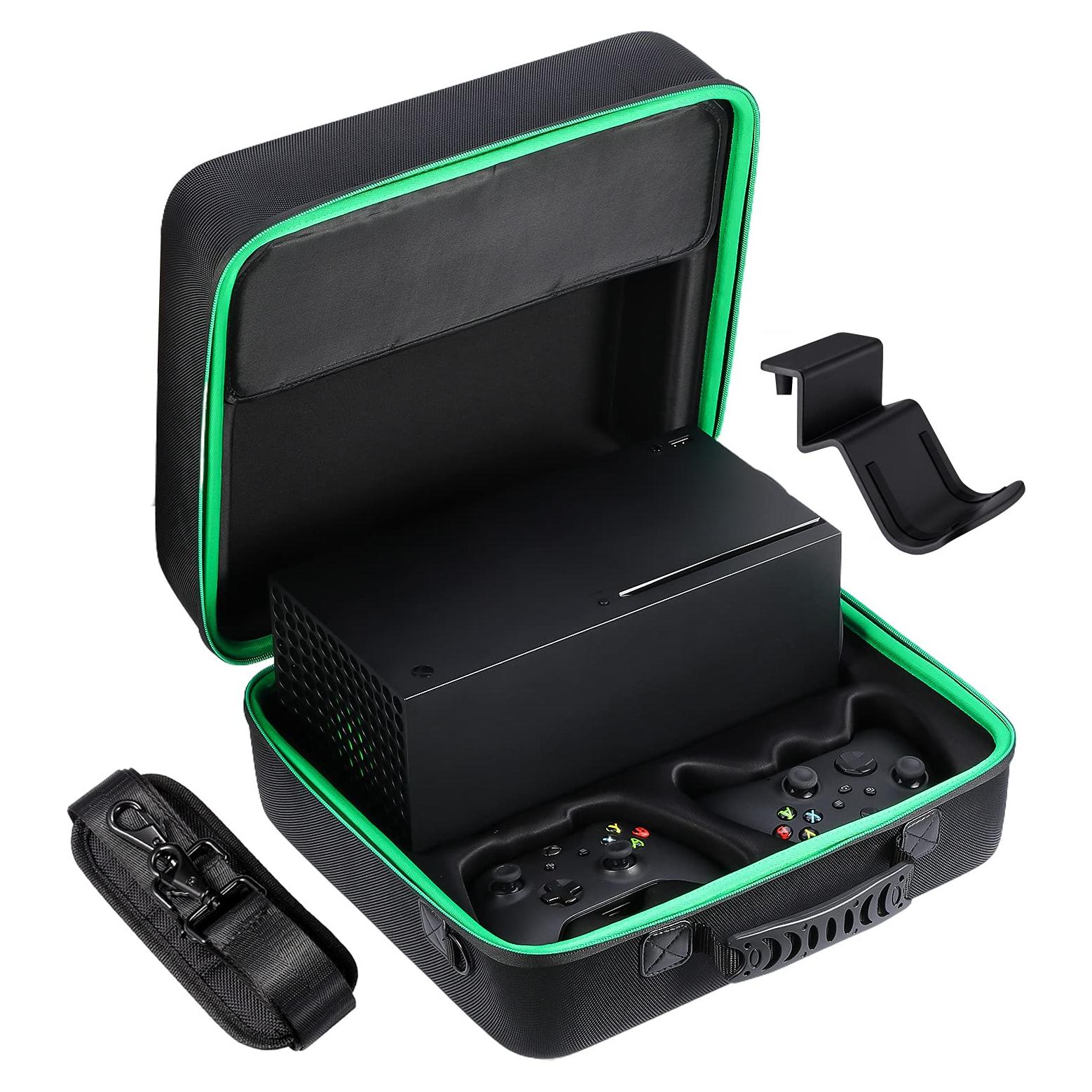 Funda rígida Zadii para Xbox Series X, bolsa de viaje 1.81 kg