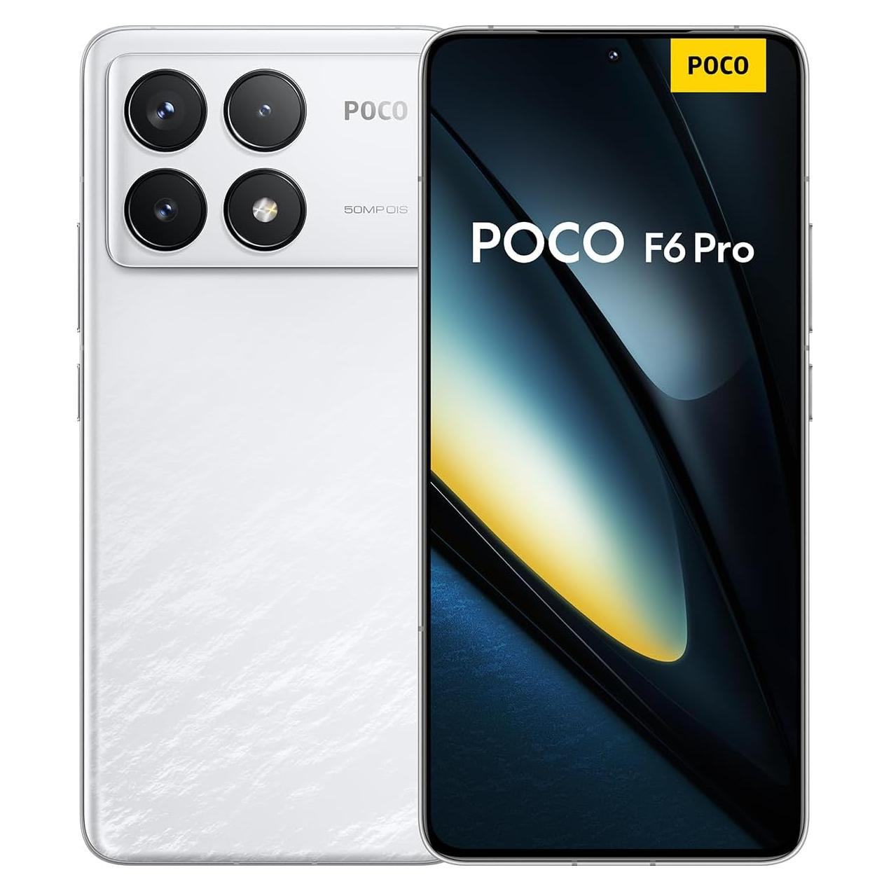 Xiaomi Poco F6 Pro 5G Blanco 256GB 12GB RAM Pantalla 6.67"
