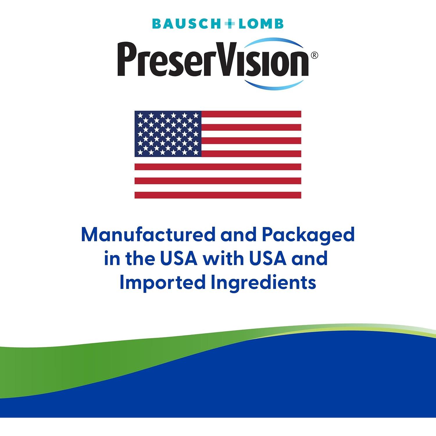 PreserVision AREDS 2 Vitaminas para Ojos Bausch + Lomb 120 Gelatinas