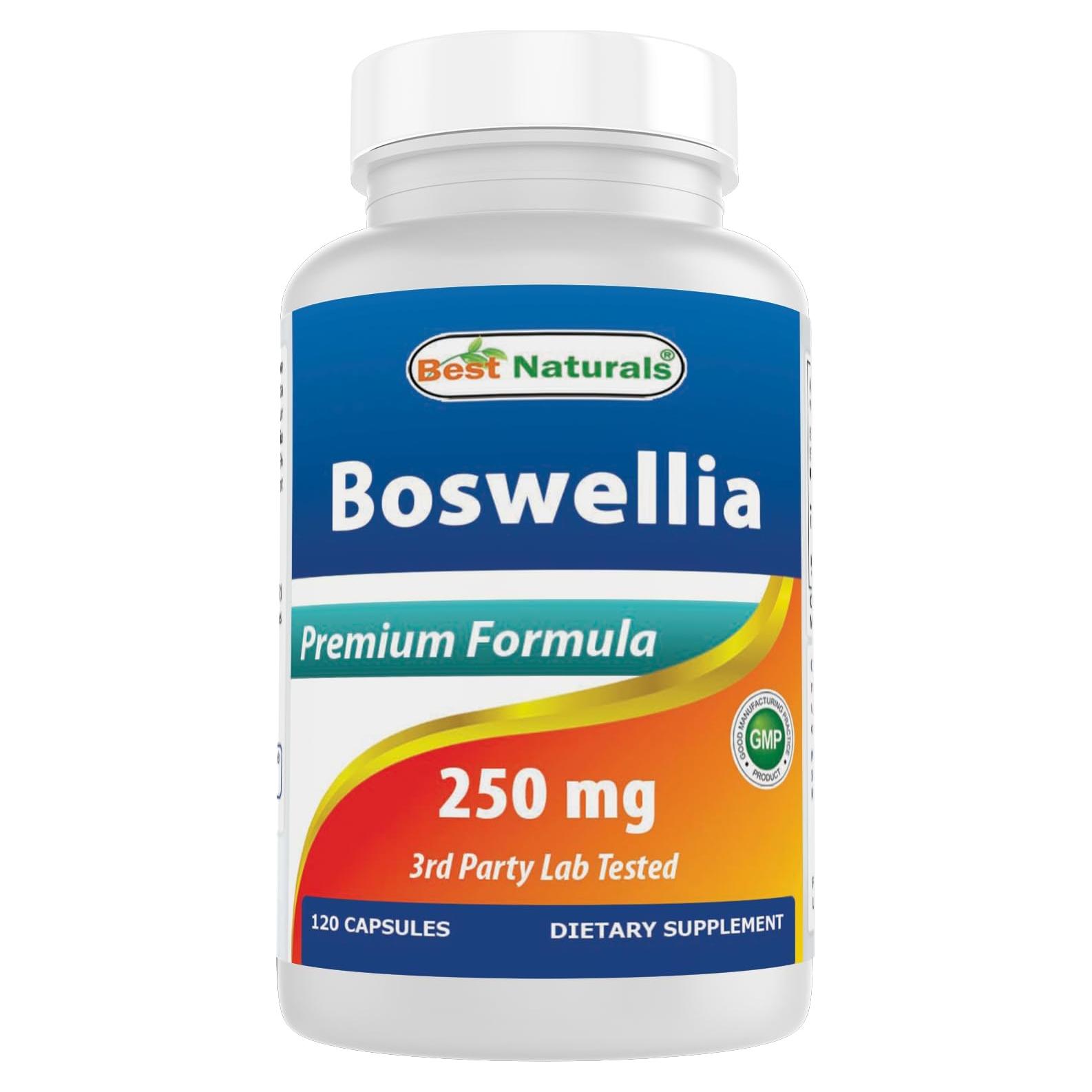 Boswellia Serrata 250 mg Mejores Naturales 120 Cápsulas