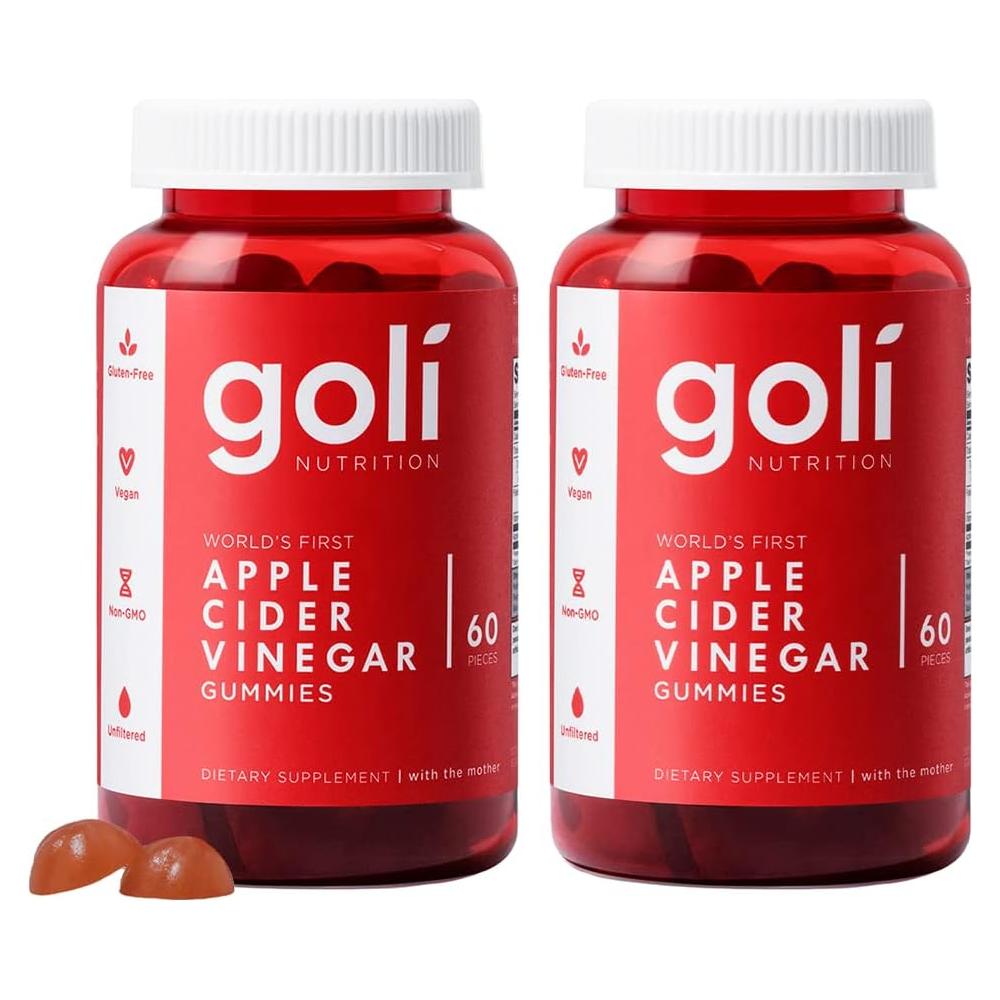 Suplemento Goli Gummy de Vinagre de Sidra de Manzana 120 Unidades