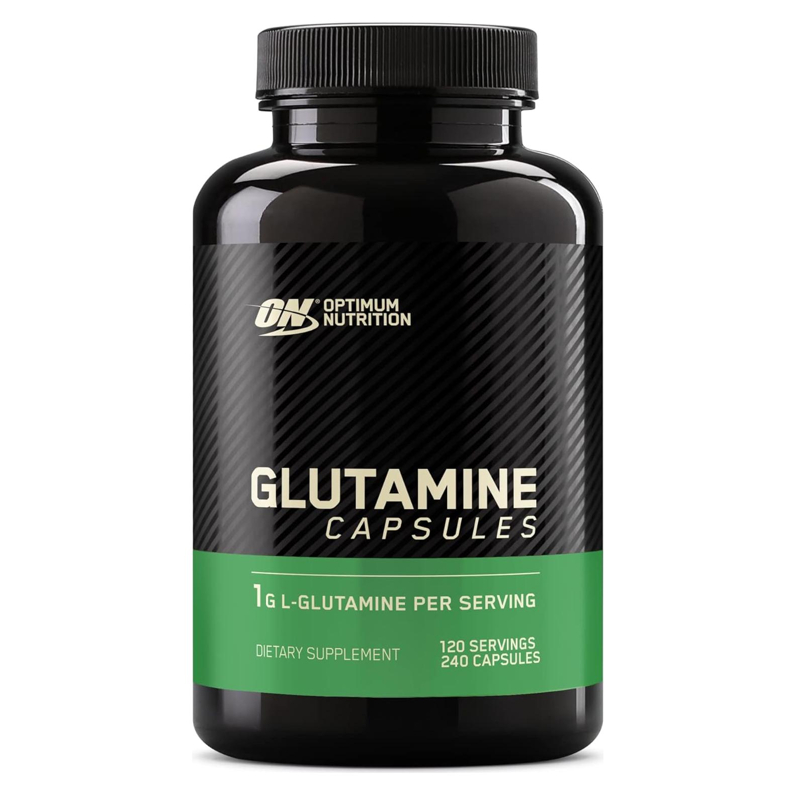 Optimum Nutrition L-Glutamina 1000mg Cápsulas 120 Conteo