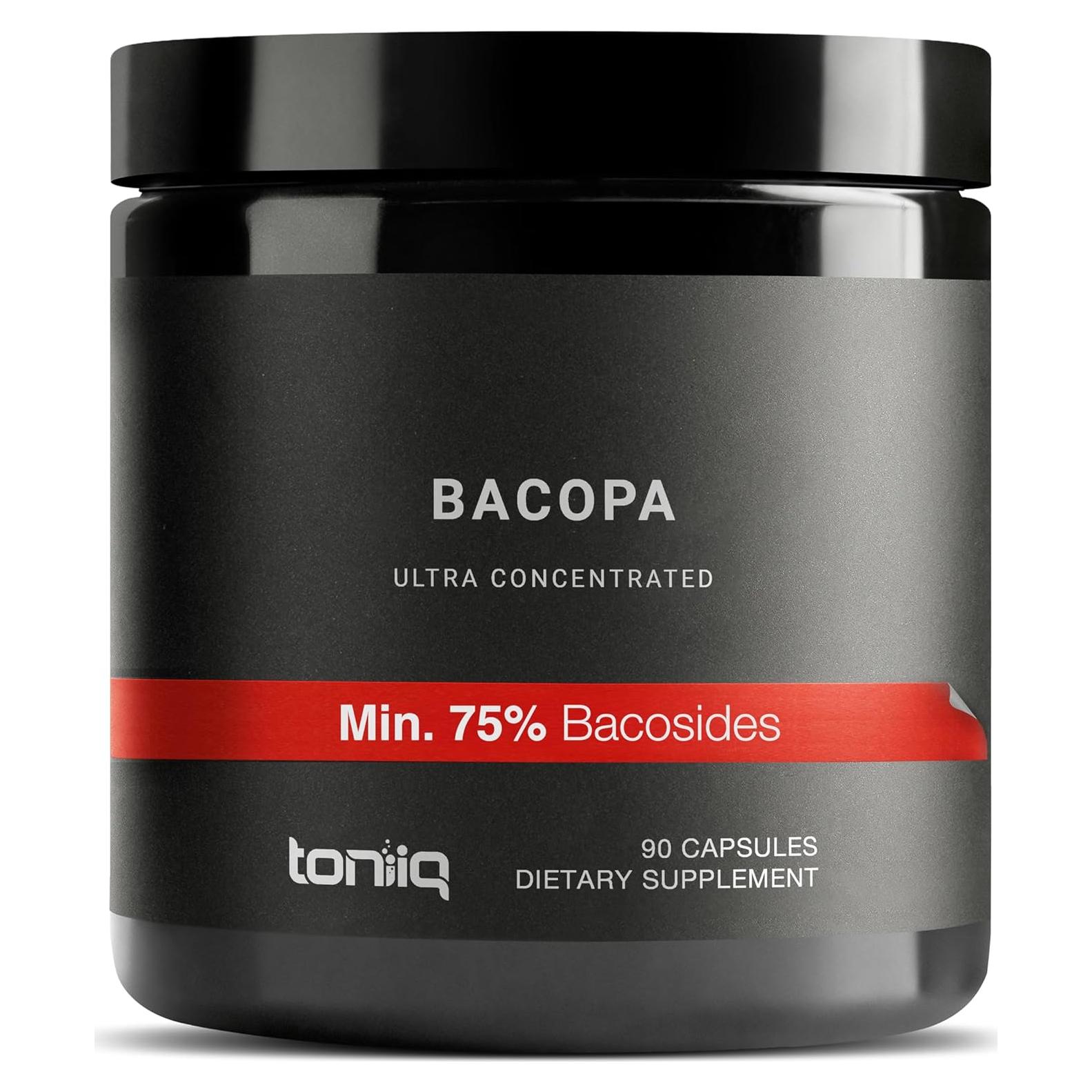 Bacopa Toniiq 90 Cápsulas 500mg 45:1 75% Bacósidos