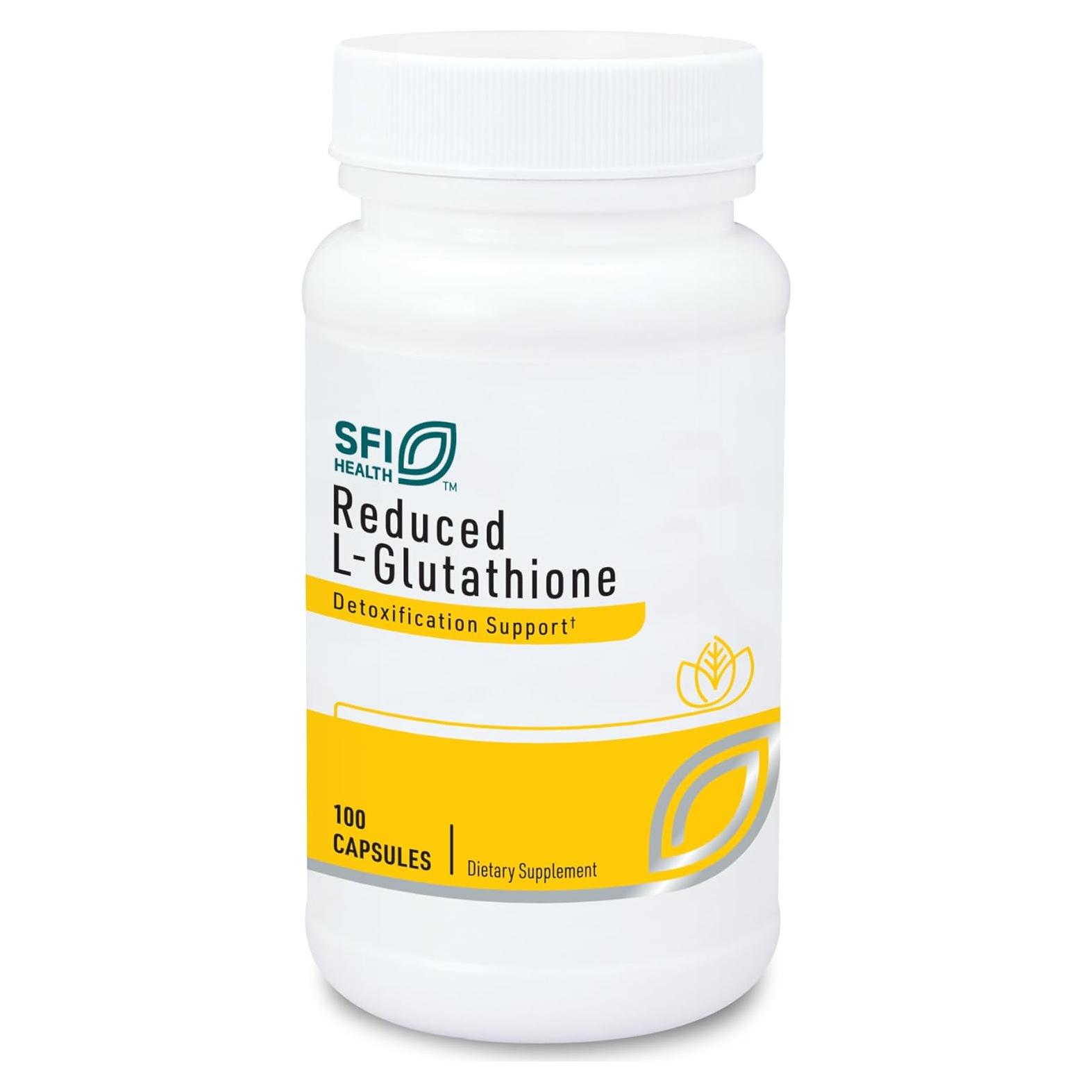 Suplemento Antioxidante Klaire Labs Glutatión 150mg - 100 Cápsulas Hipoalergénicas