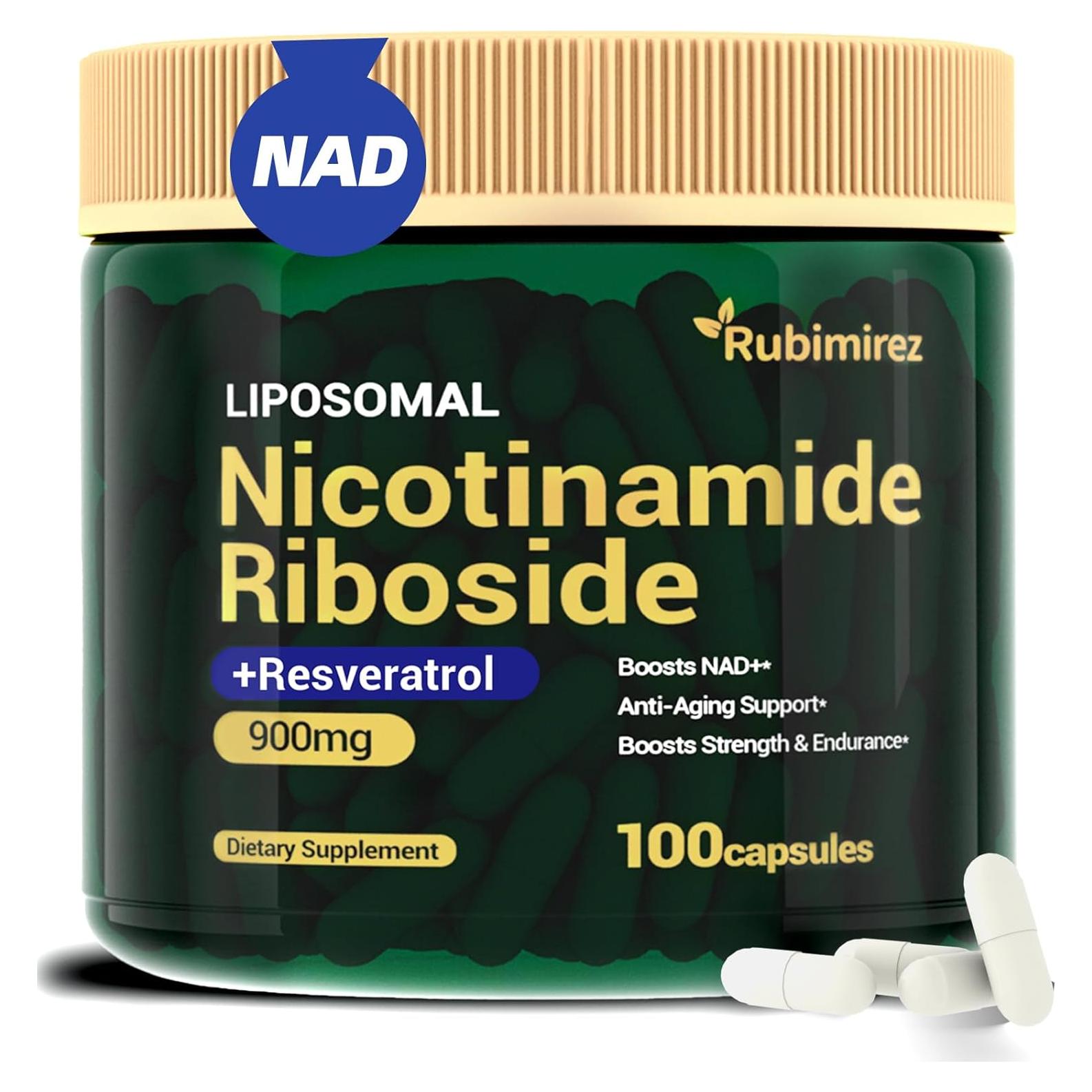 Suplemento Antienvejecimiento Rubimirez 900mg - 100 Cápsulas Veganas