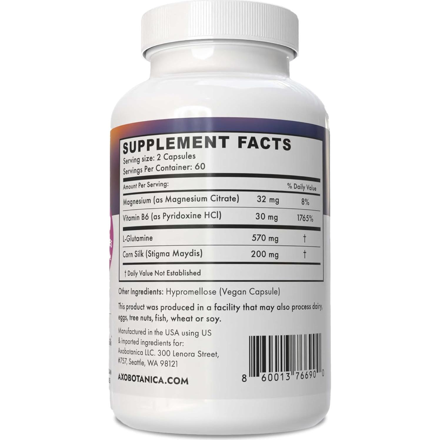 Suplemento Herbal para Riñones Axobotanica 120 Cápsulas
