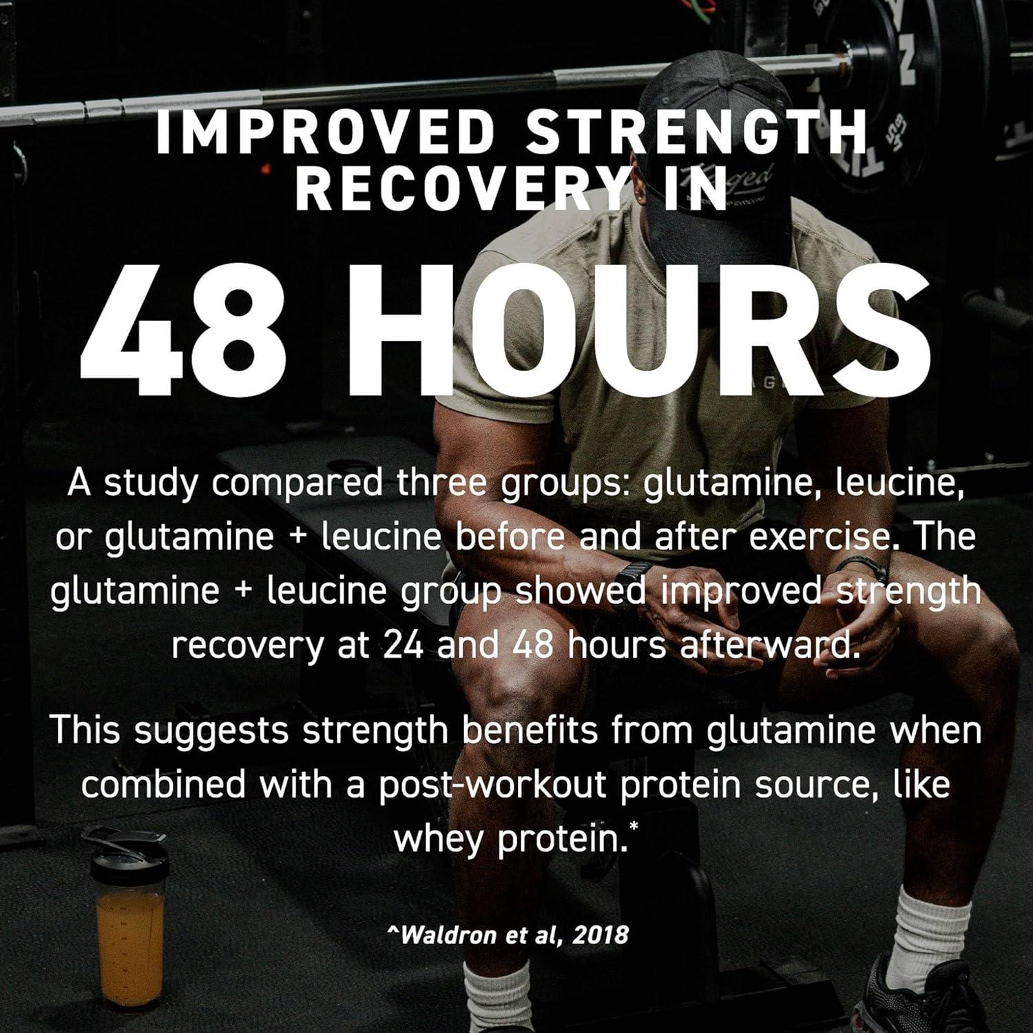 Kaged Muscle L-Glutamina 500g Vegana - Recuperación Muscular