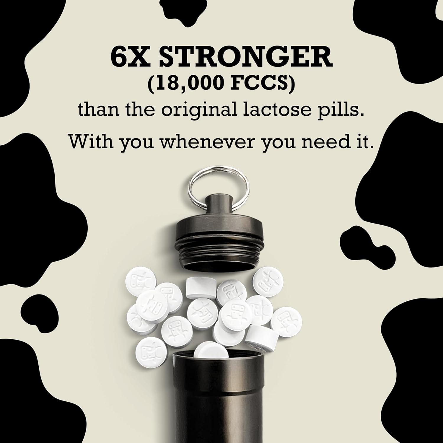 Suplemento Enzima Lactasa DairyPill 18,000 FCCs 30 Pastillas