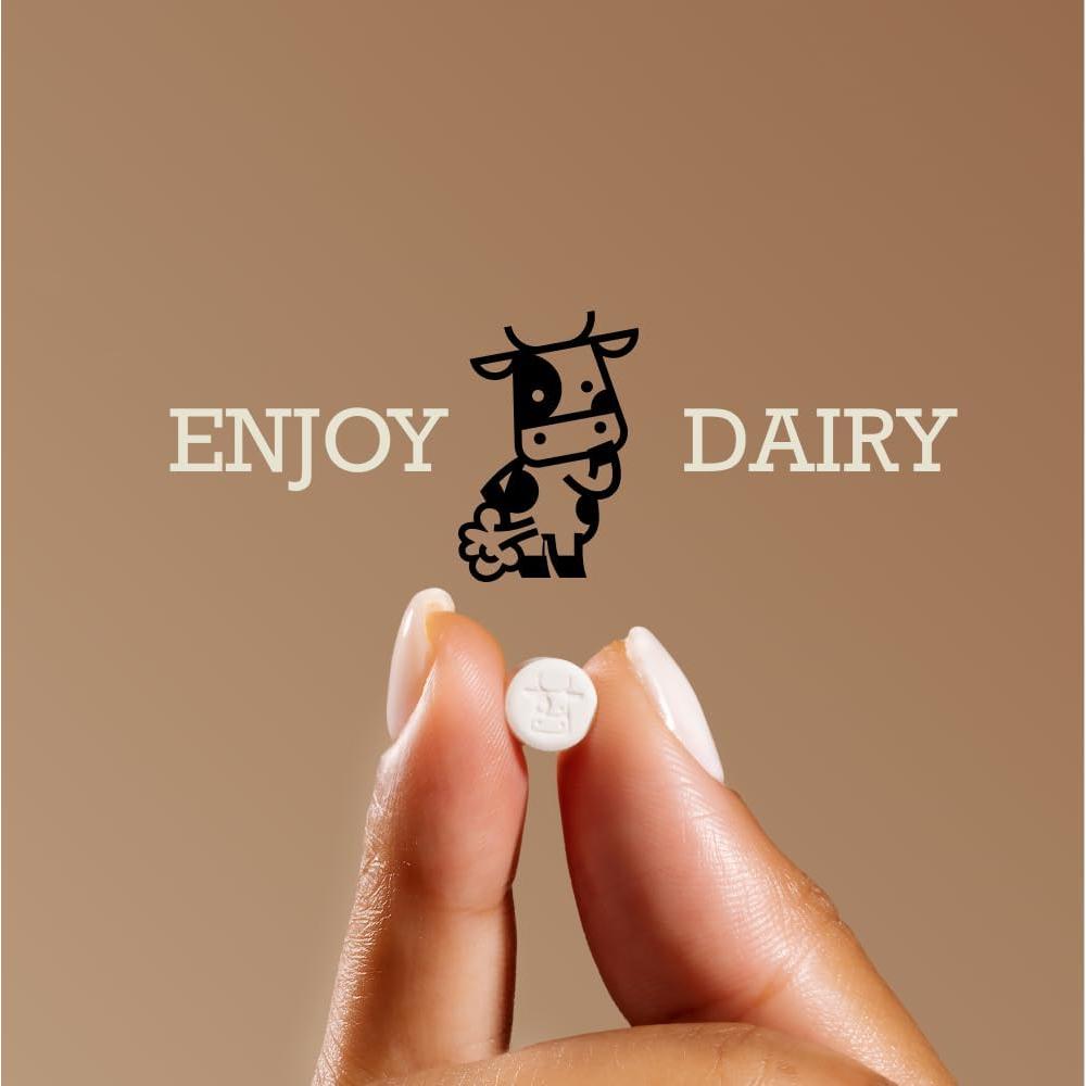 Suplemento Enzima Lactasa DairyPill 18,000 FCCs 30 Pastillas