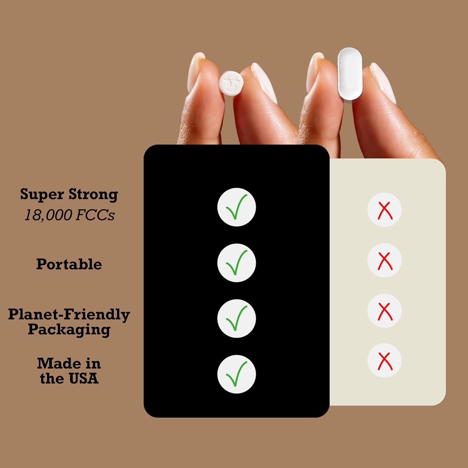 Suplemento Enzima Lactasa DairyPill 18,000 FCCs 30 Pastillas
