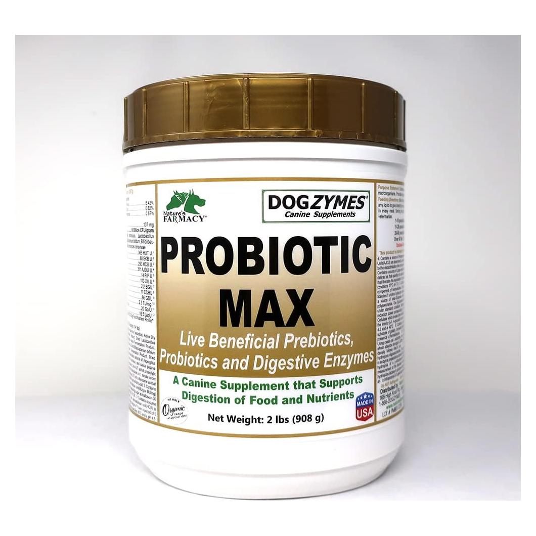 Dogzymes Probiotic Max 0.91 kg - Probioticos y Enzimas Digestivas