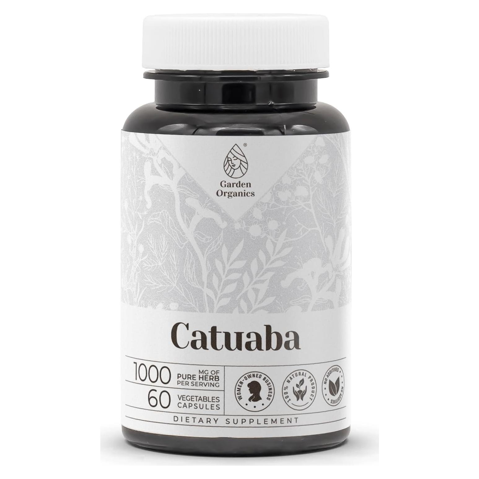Catuaba 60 Cápsulas Veganas Garden Organics - Suplemento Herbal