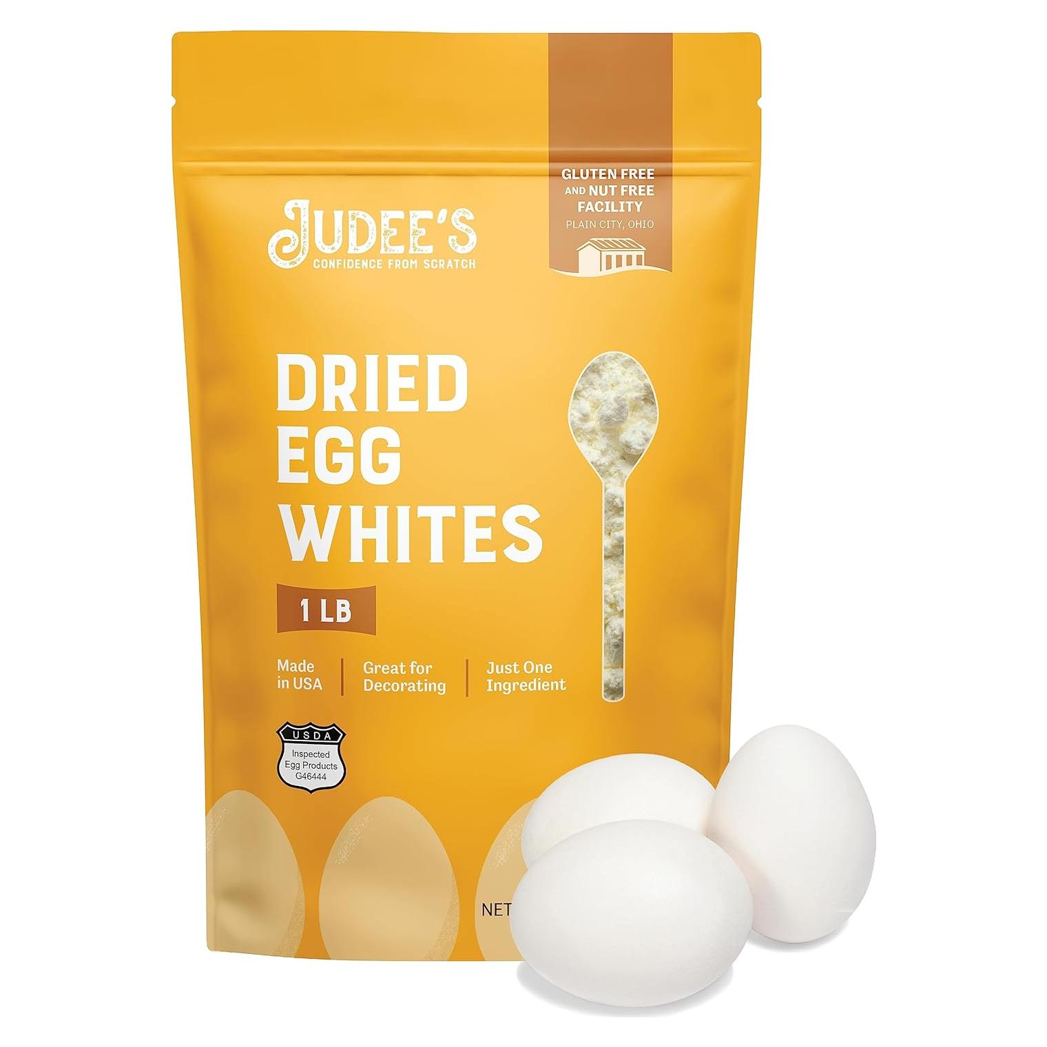 Proteína en Polvo de Clara de Huevo Judee 0.45 kg - Sin Gluten