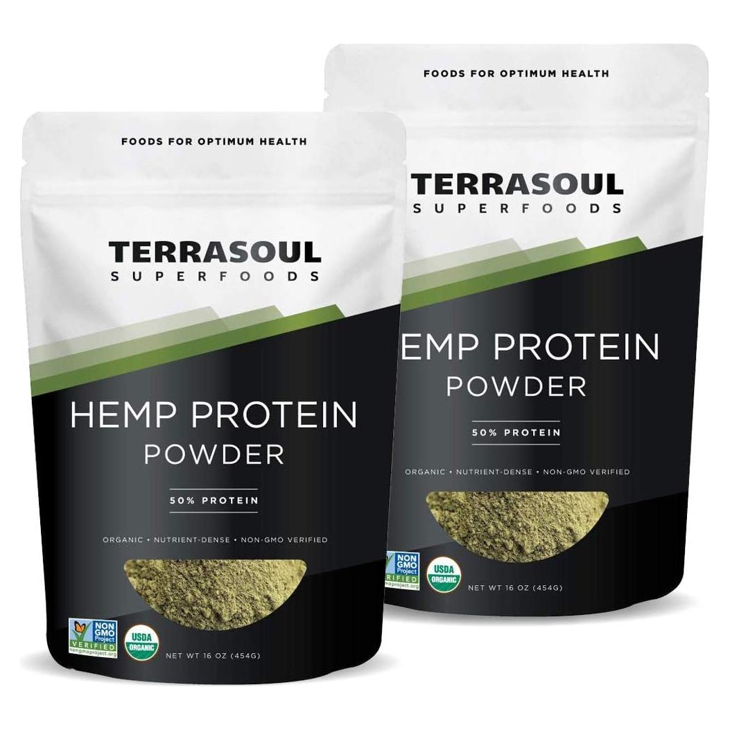 Proteína de Cáñamo Orgánica Terrasoul Superfoods 0.91 kg